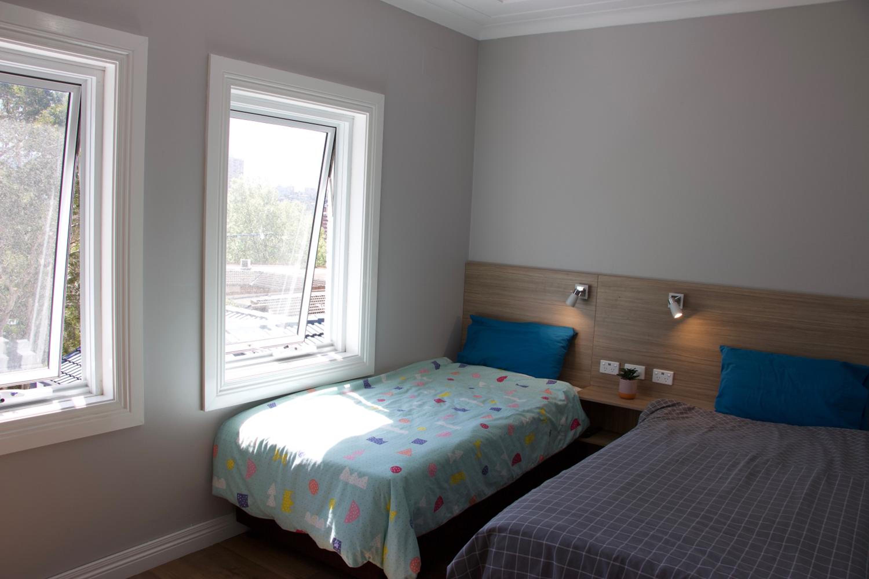 Twin Room With Shared Bathroom
