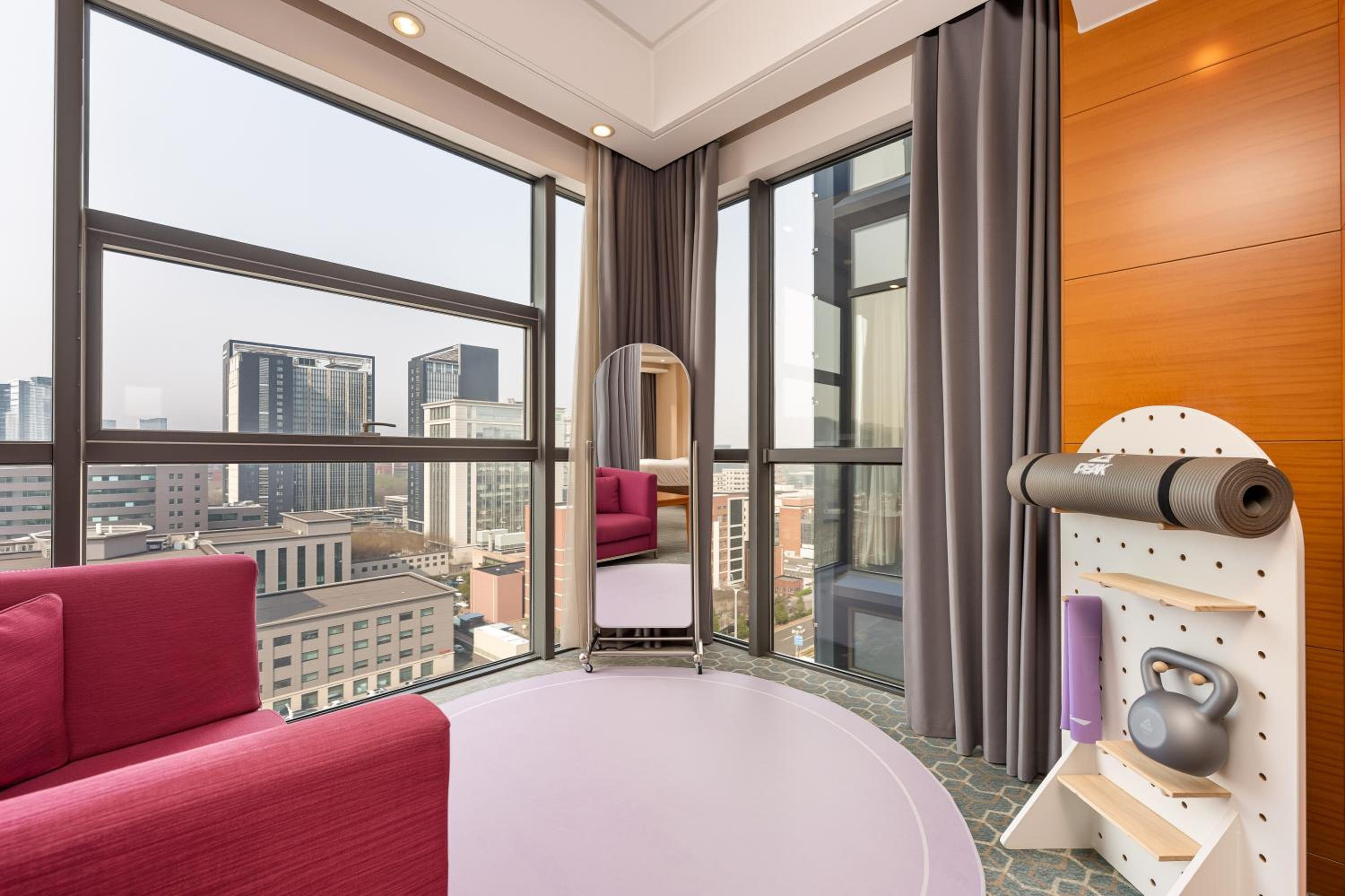 Standard King Room with Extra Floor Space and Exercise Equipment