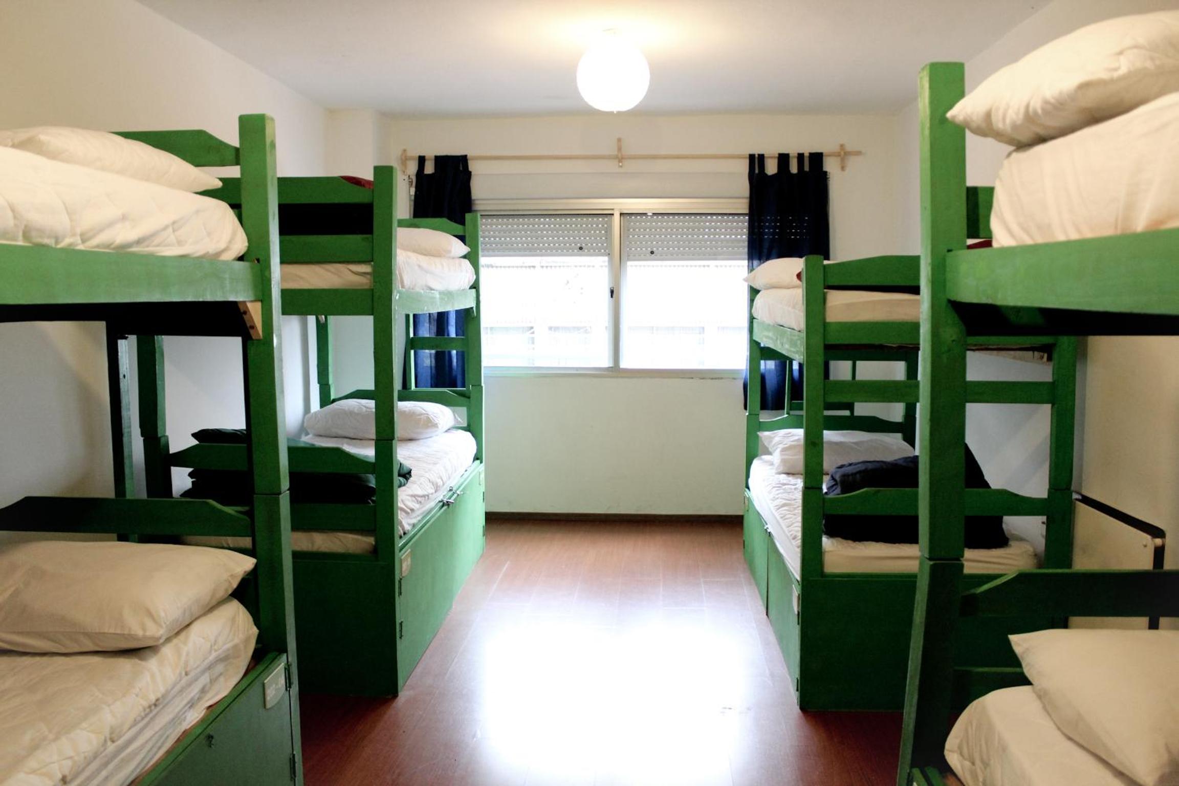 Single Bed In Female Dormitory Room
