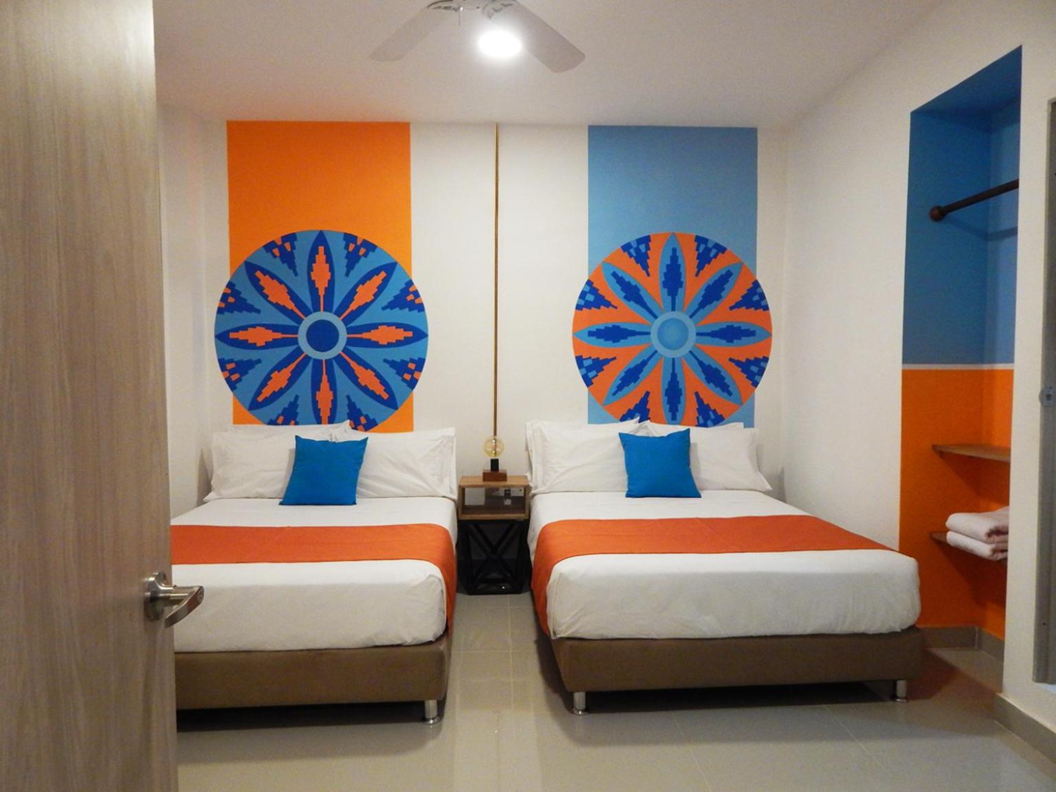 Standard Double Room with Two Double Beds