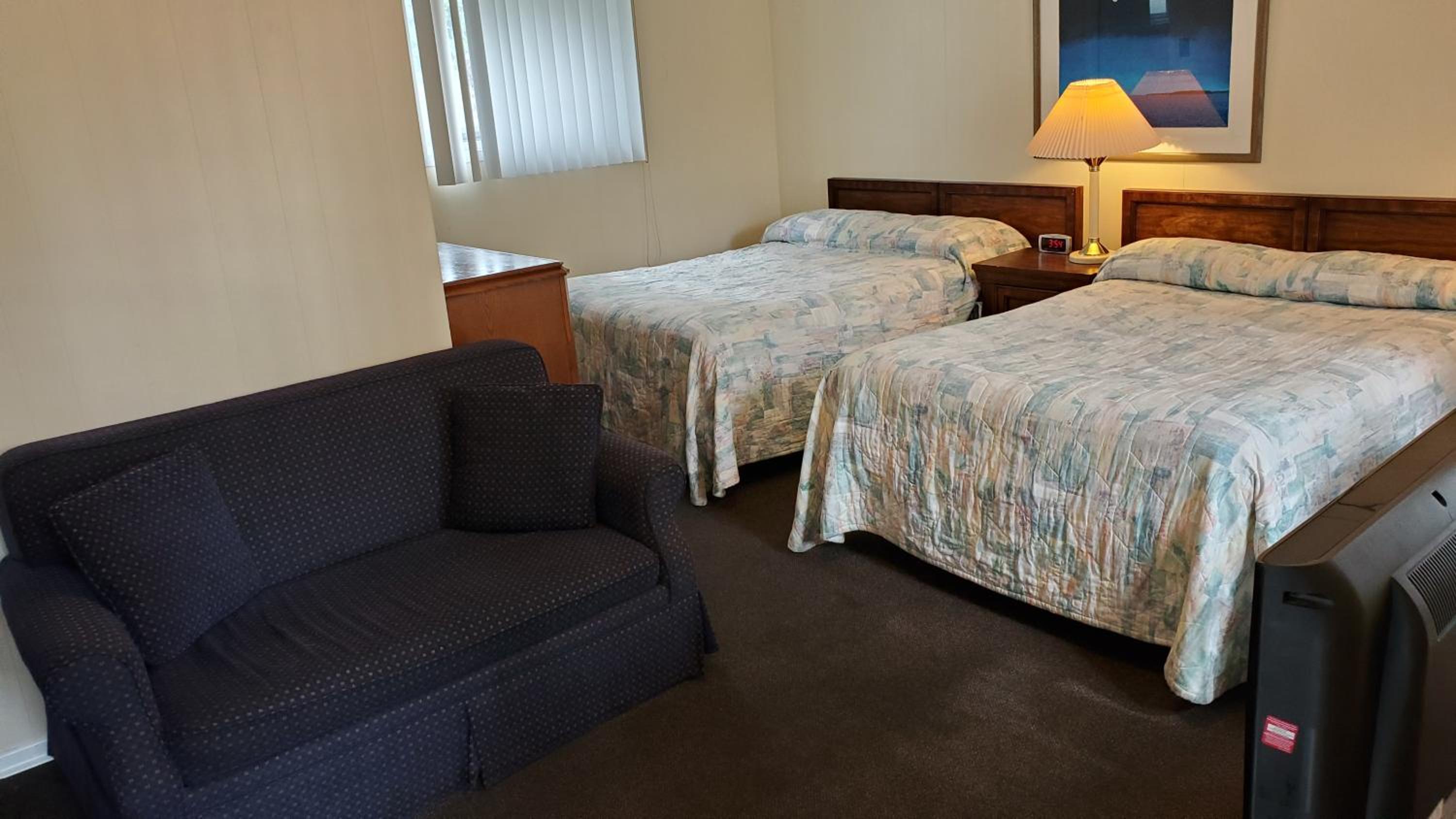 Double Room with Two Double Beds and Sofa Bed