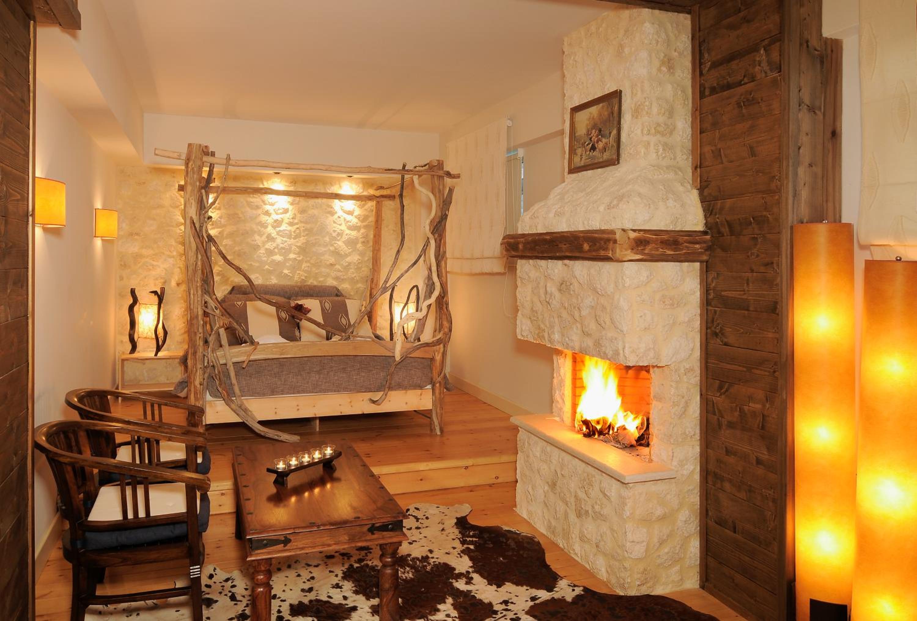 Deluxe Double Room with Fireplace