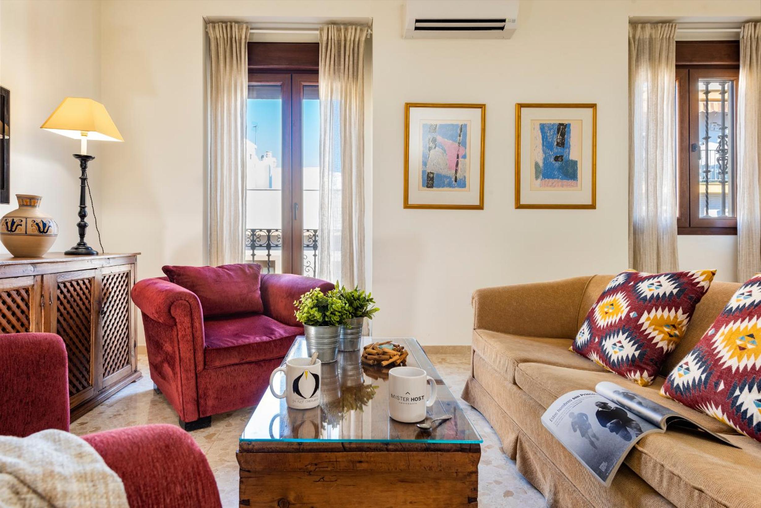 Apartamento de dos habitaciones