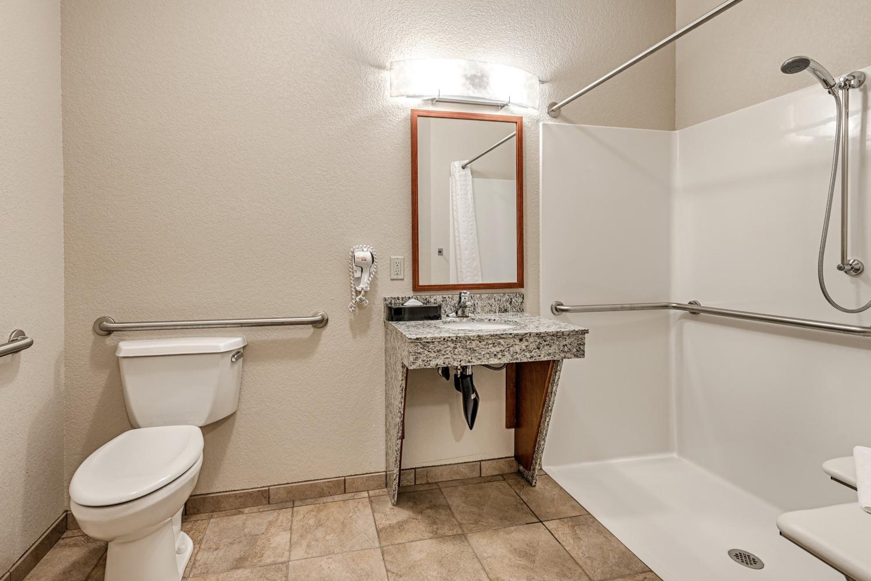 Queen Studio Suite with Roll In Shower - Mobility Accessible - Photo 3
