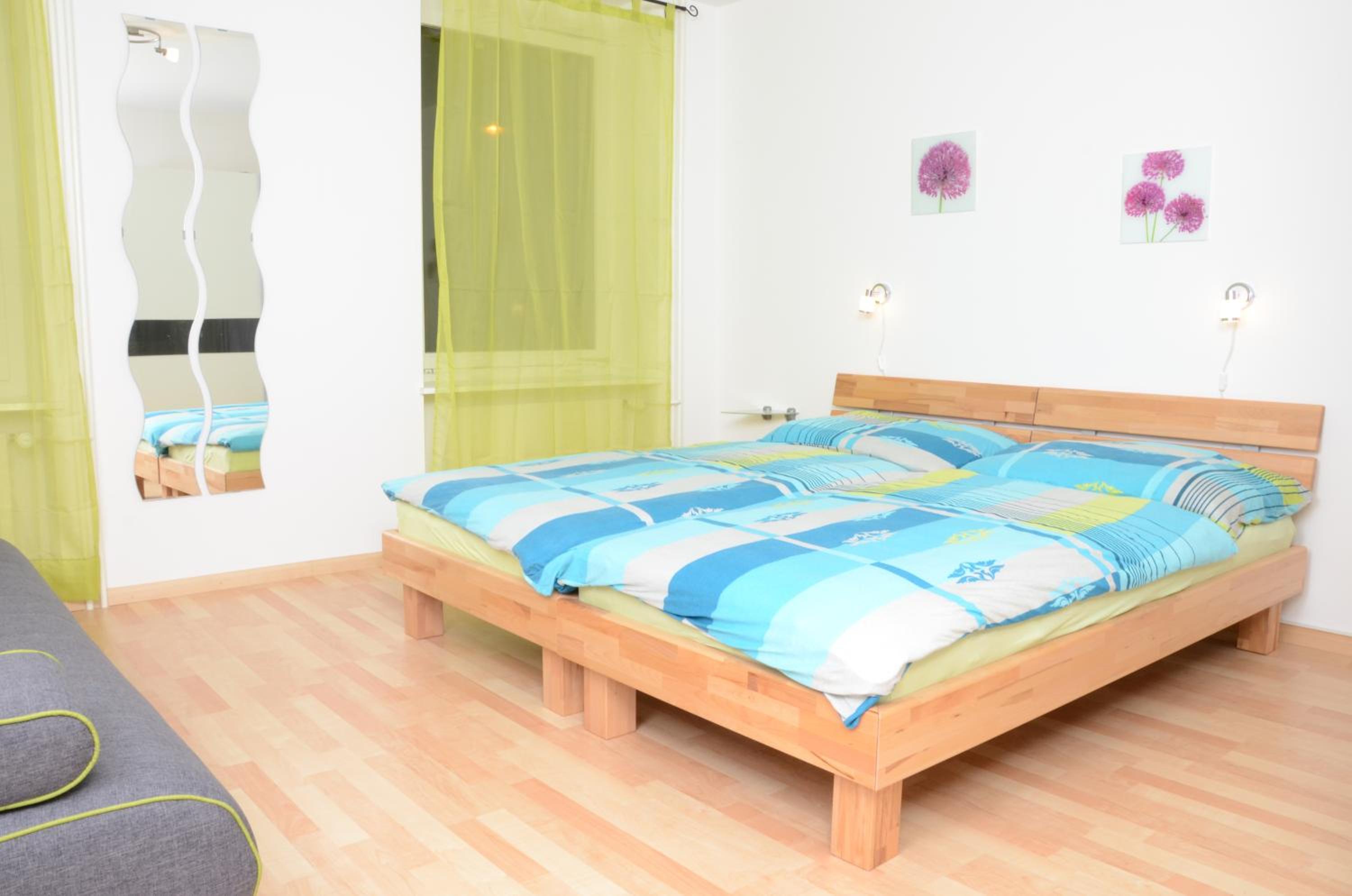 Two-Bedroom Apartment with Balcony