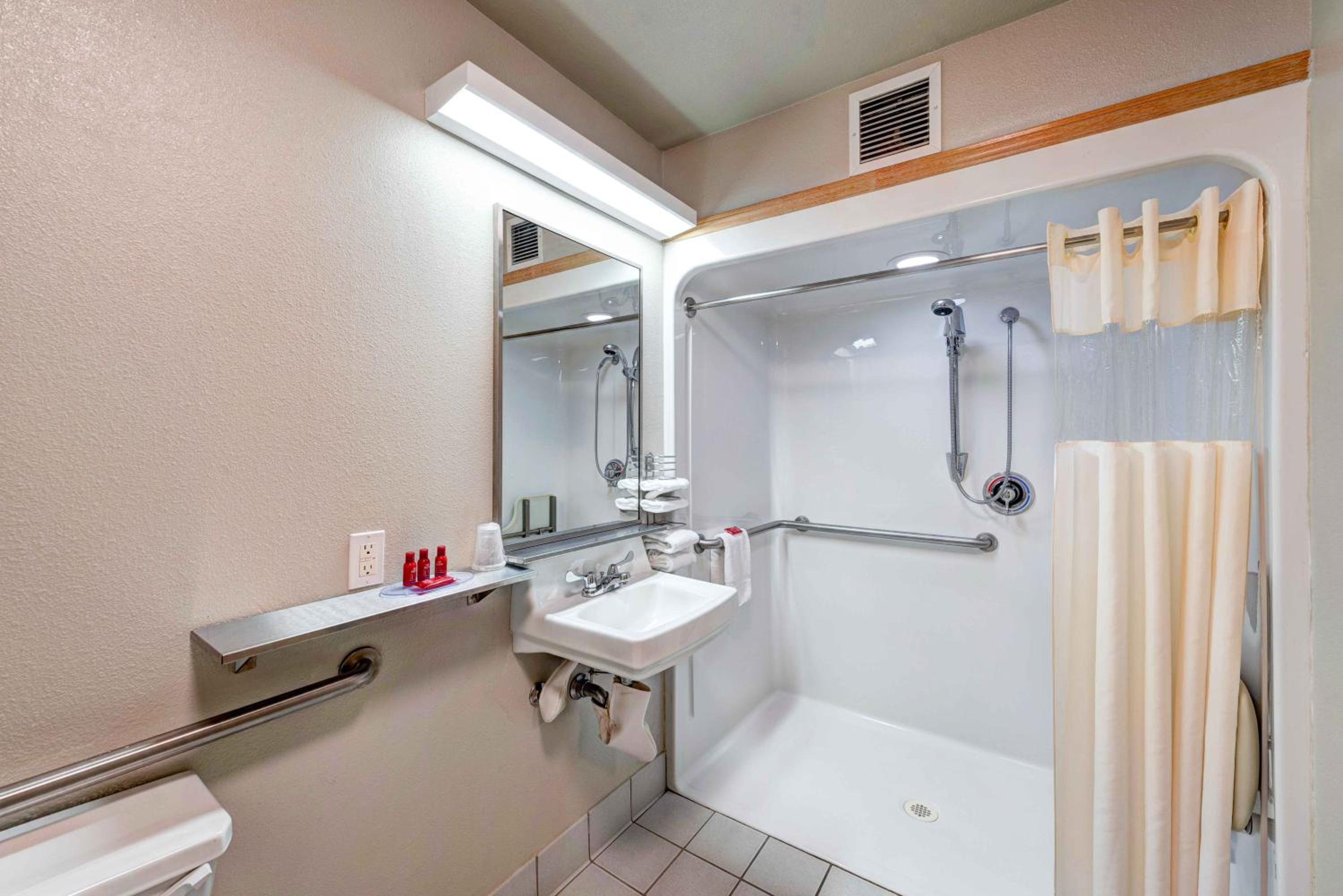 Double Room with Mobility Accessible Roll-In Shower