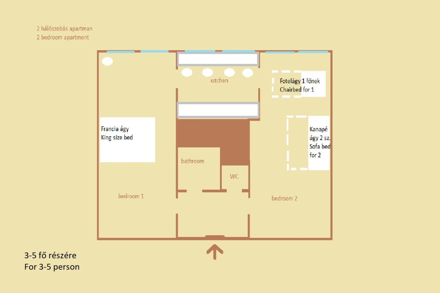 Two-Bedroom Apartment - Photo 3