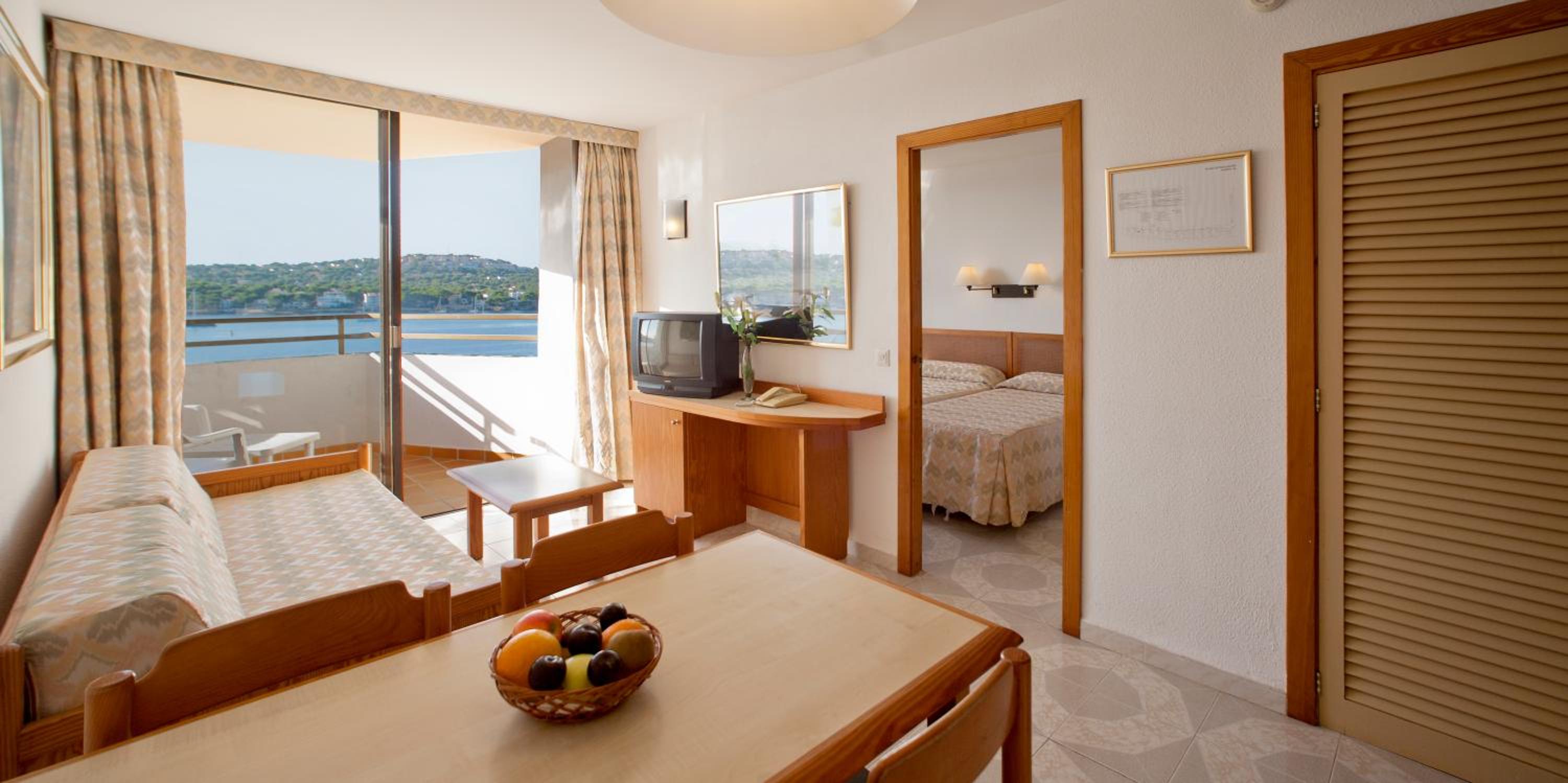 Apartamento de un dormitorio con vistas al mar (3 adultos)