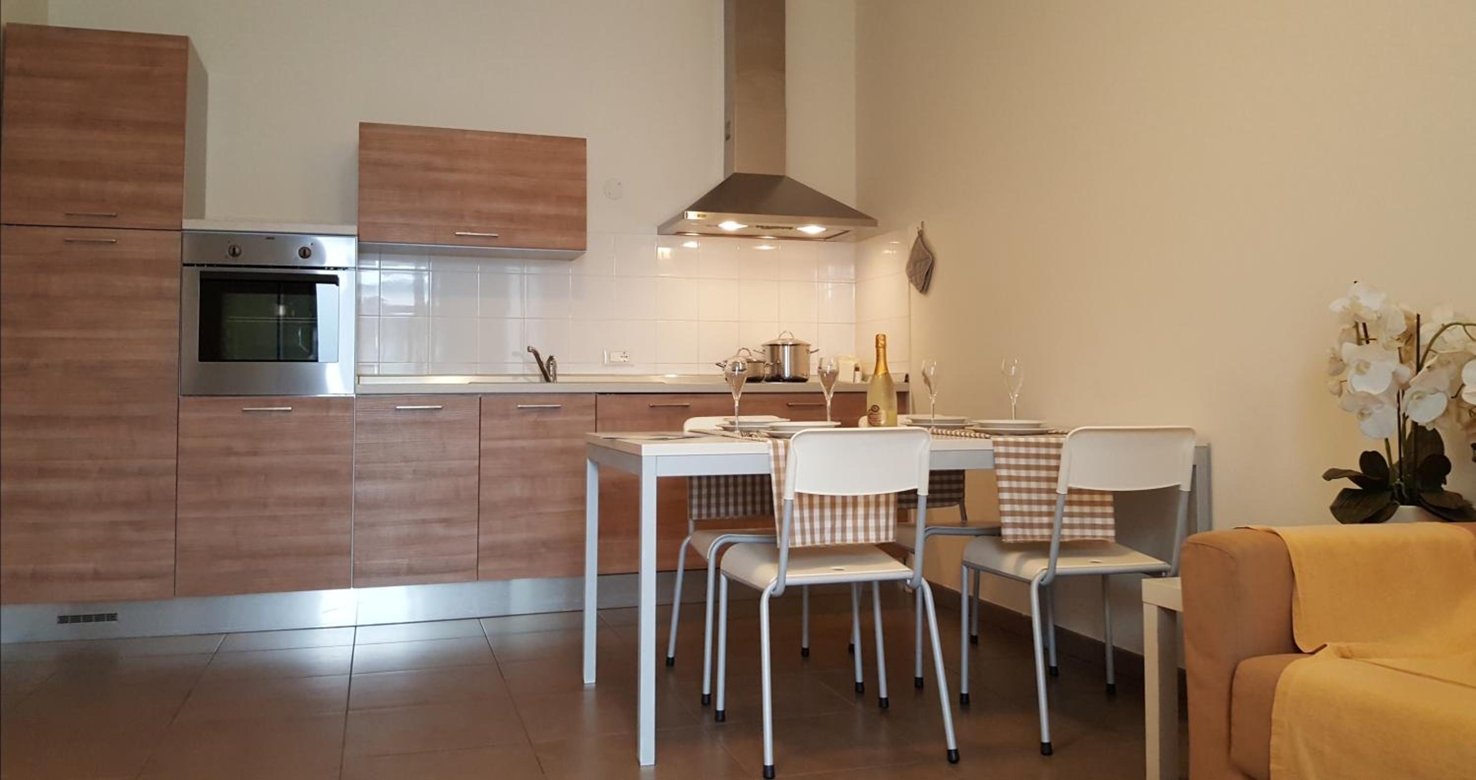 One-Bedroom Apartment with Terrace