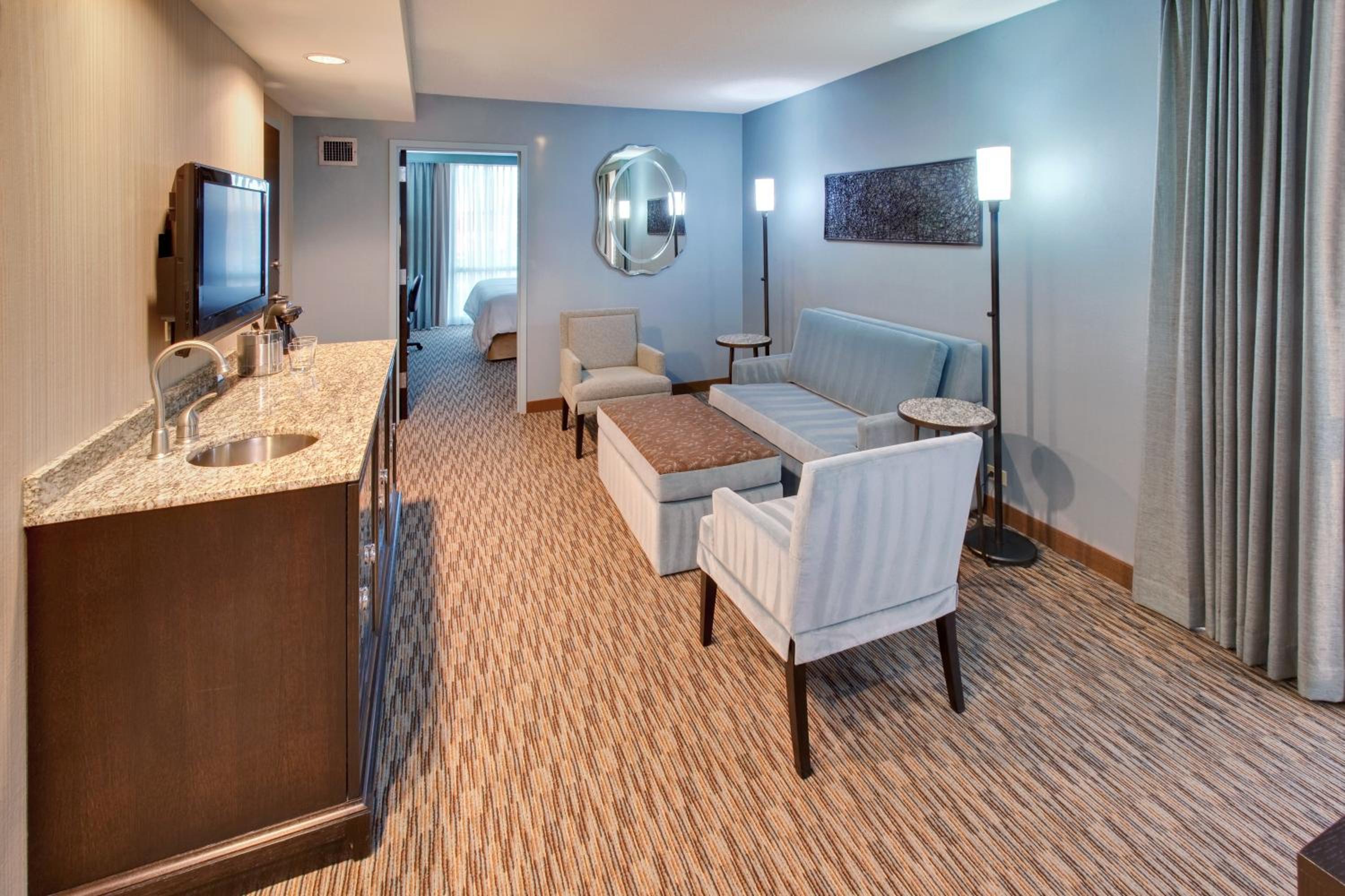 One-Bedroom King Suite with Sofa Bed photo 1