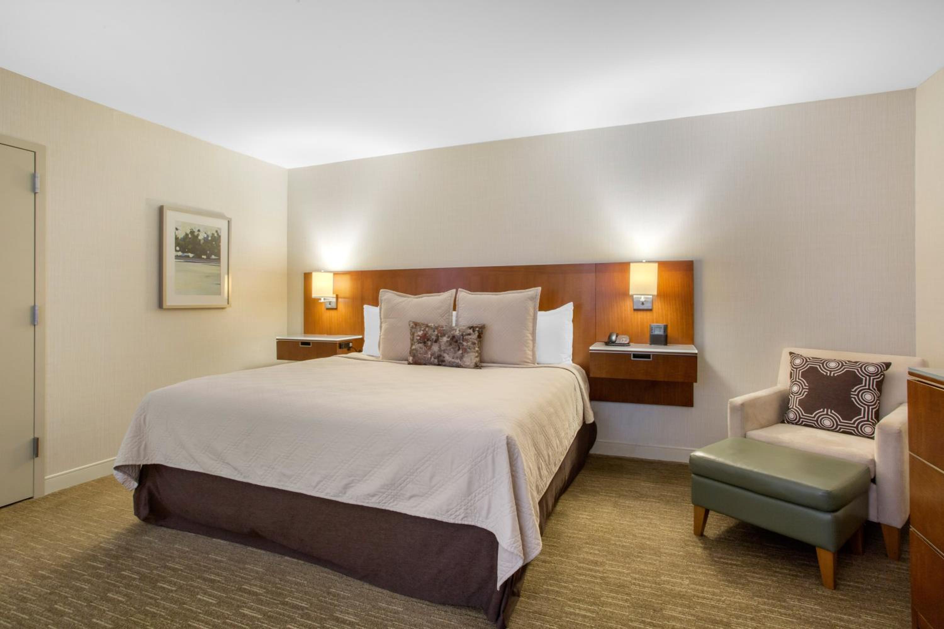 ADA Deluxe Room with 1 King Bed with Roll in Shower