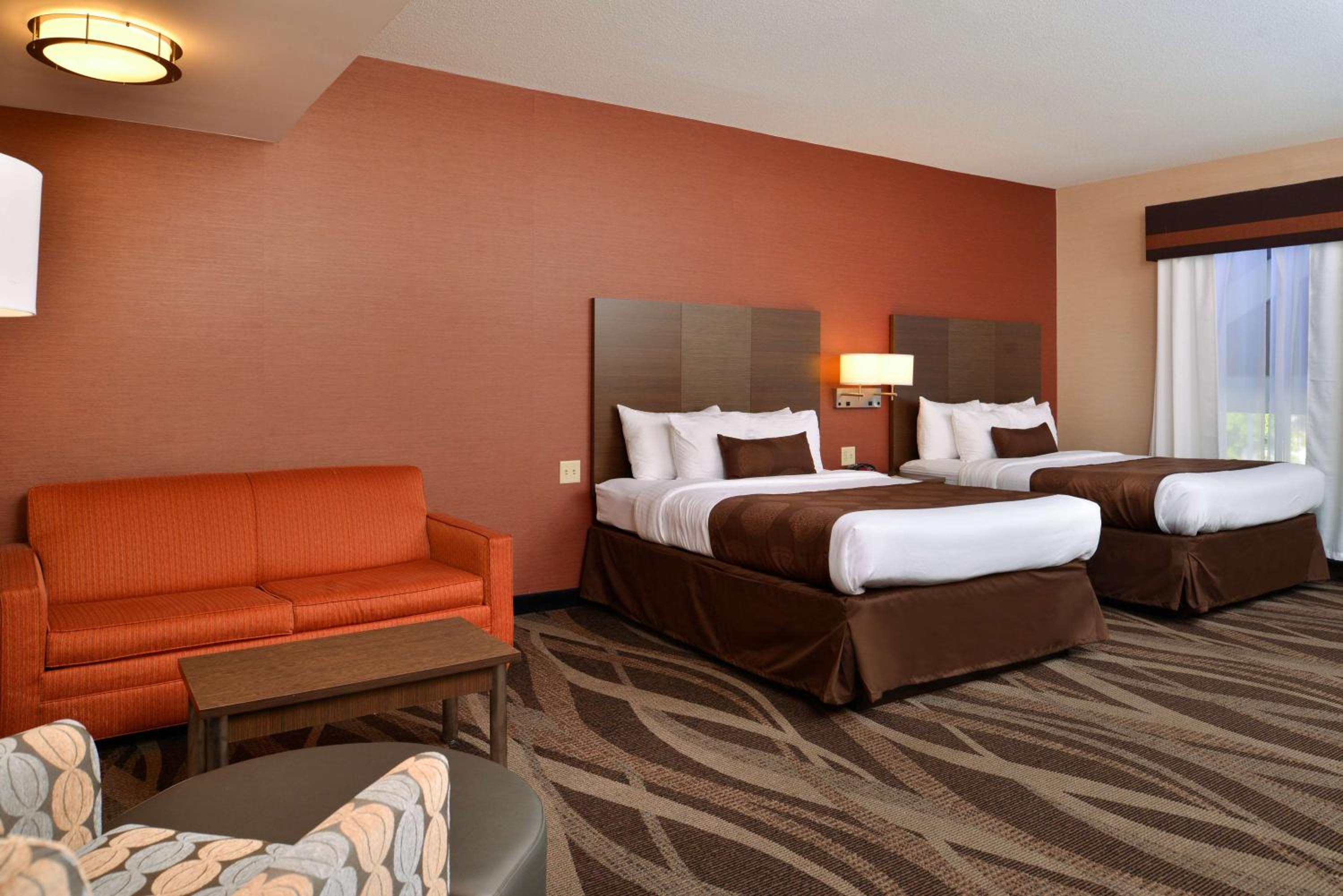 Queen Room with Two Queen Beds and Sofa Bed - Photo 1