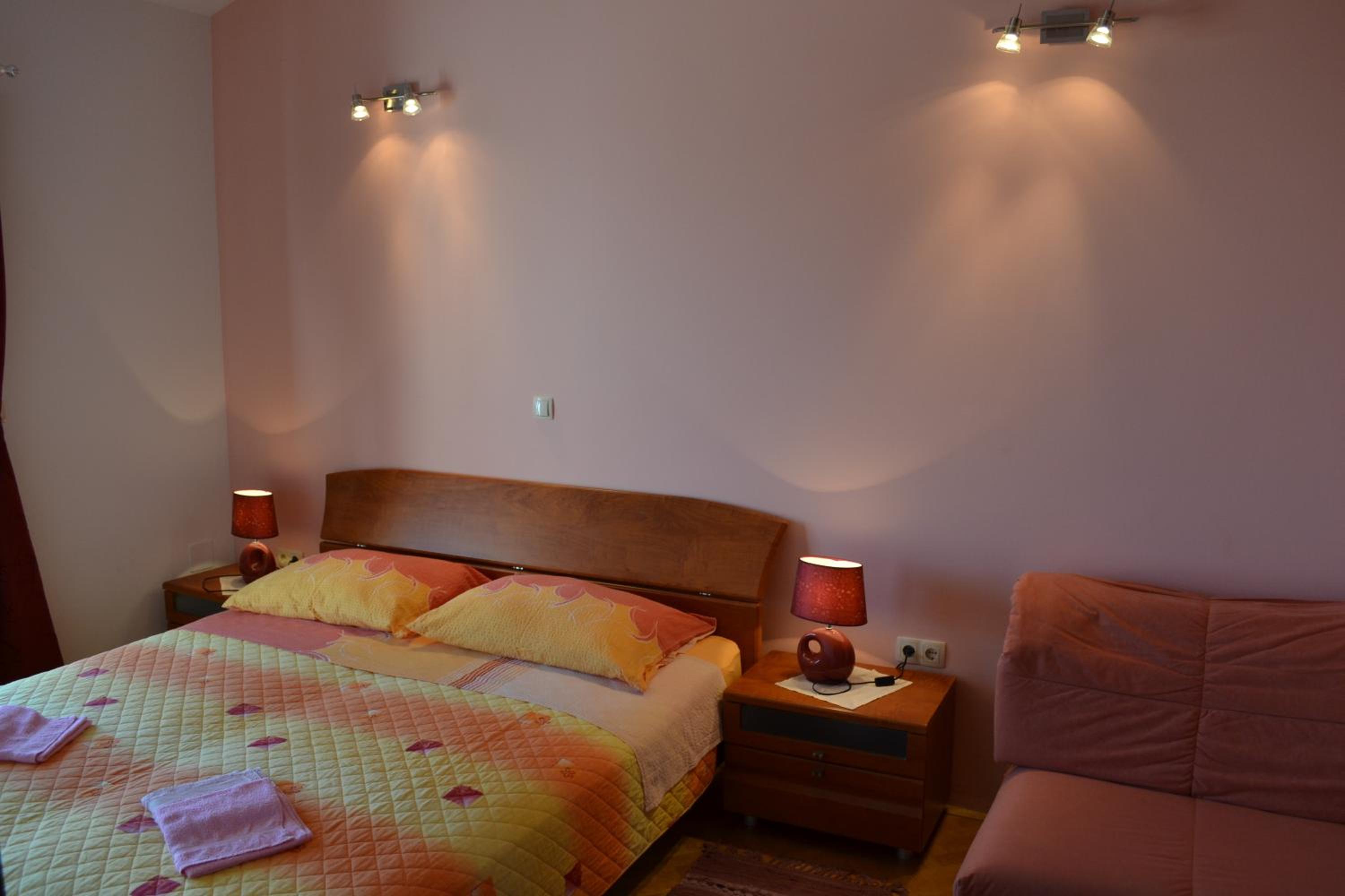 Duplex One-Bedroom Apartment with Balcony and Sea View