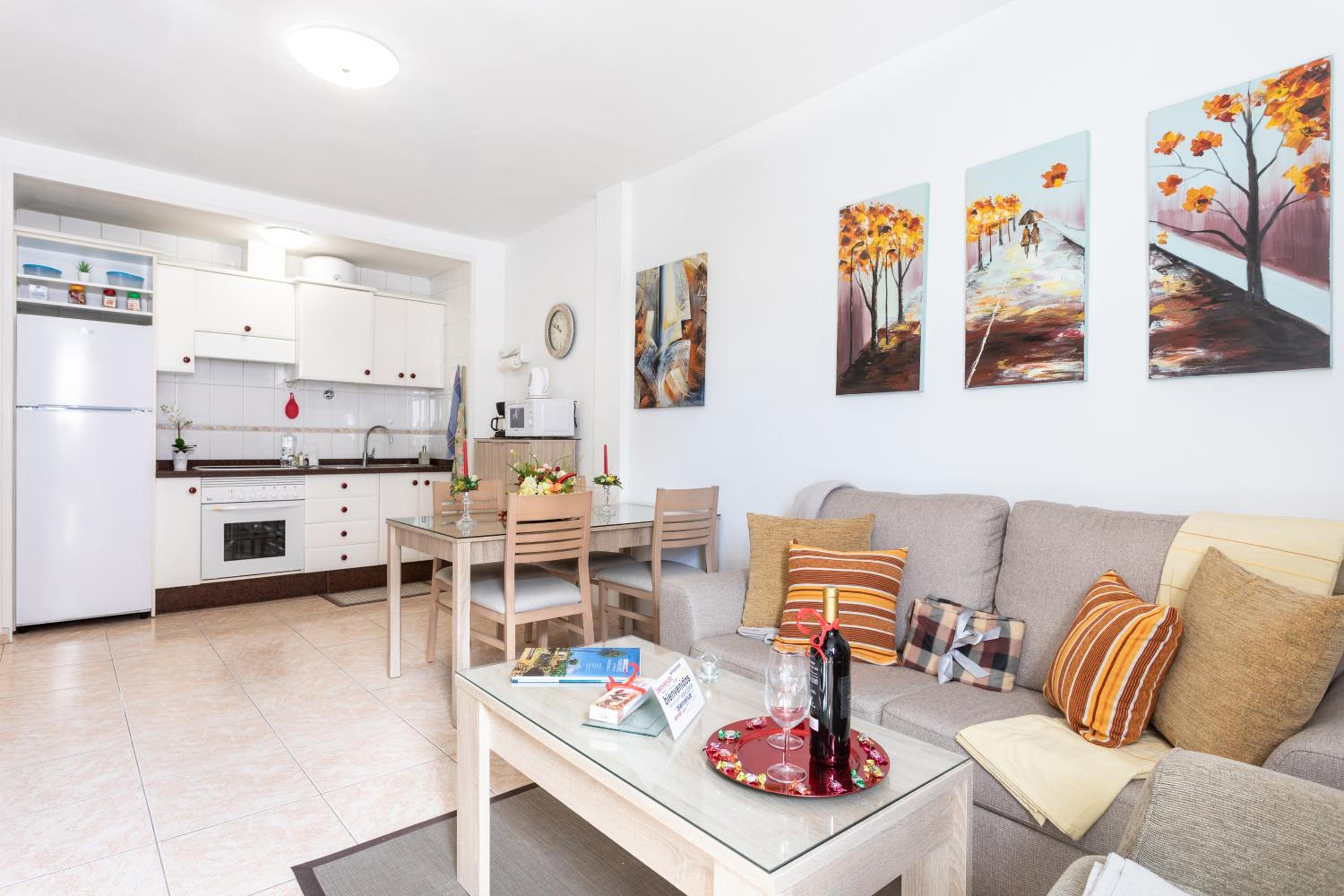Apartamento de dos habitaciones