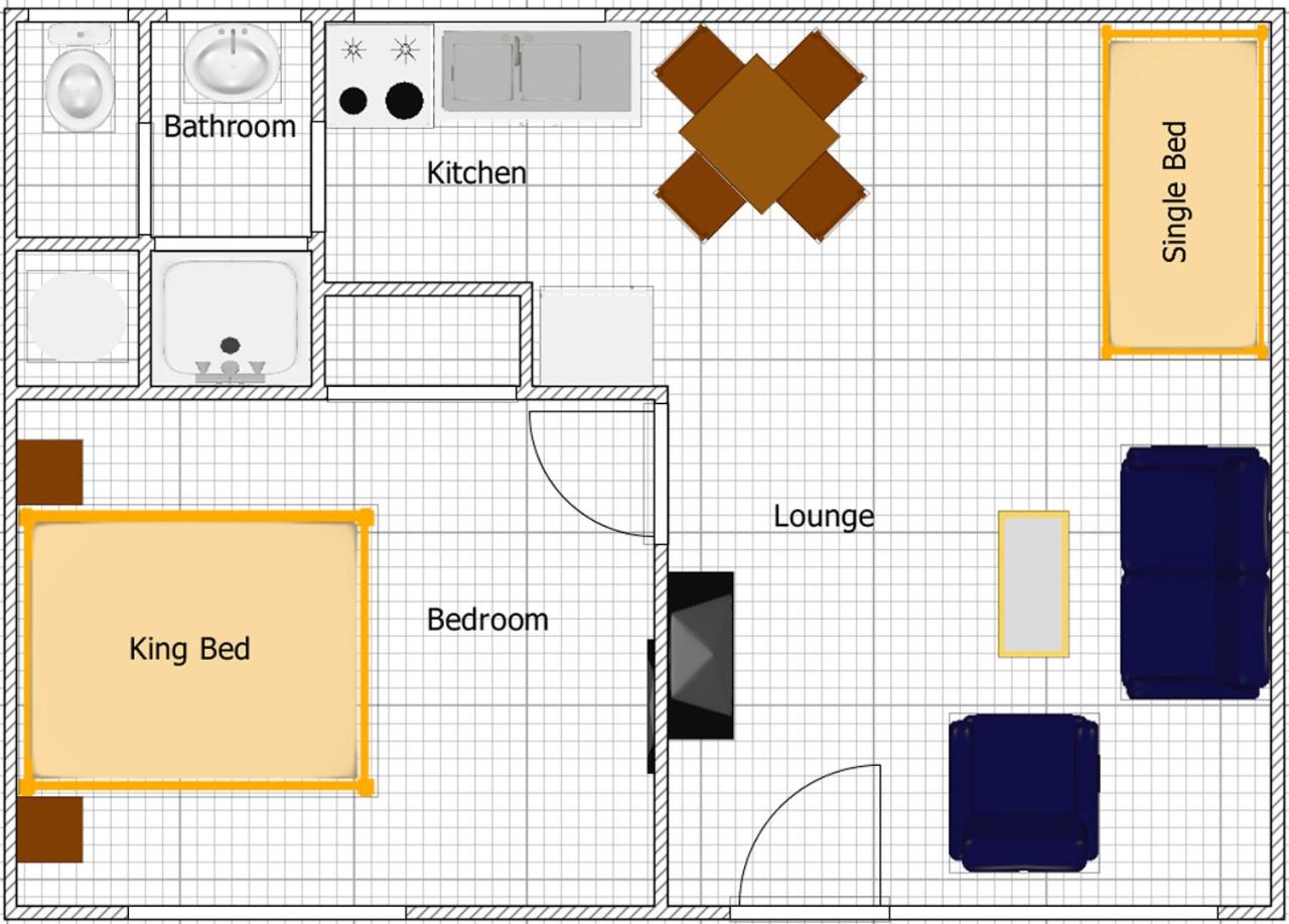 One-Bedroom Apartment with King and Single bed - Photo 4