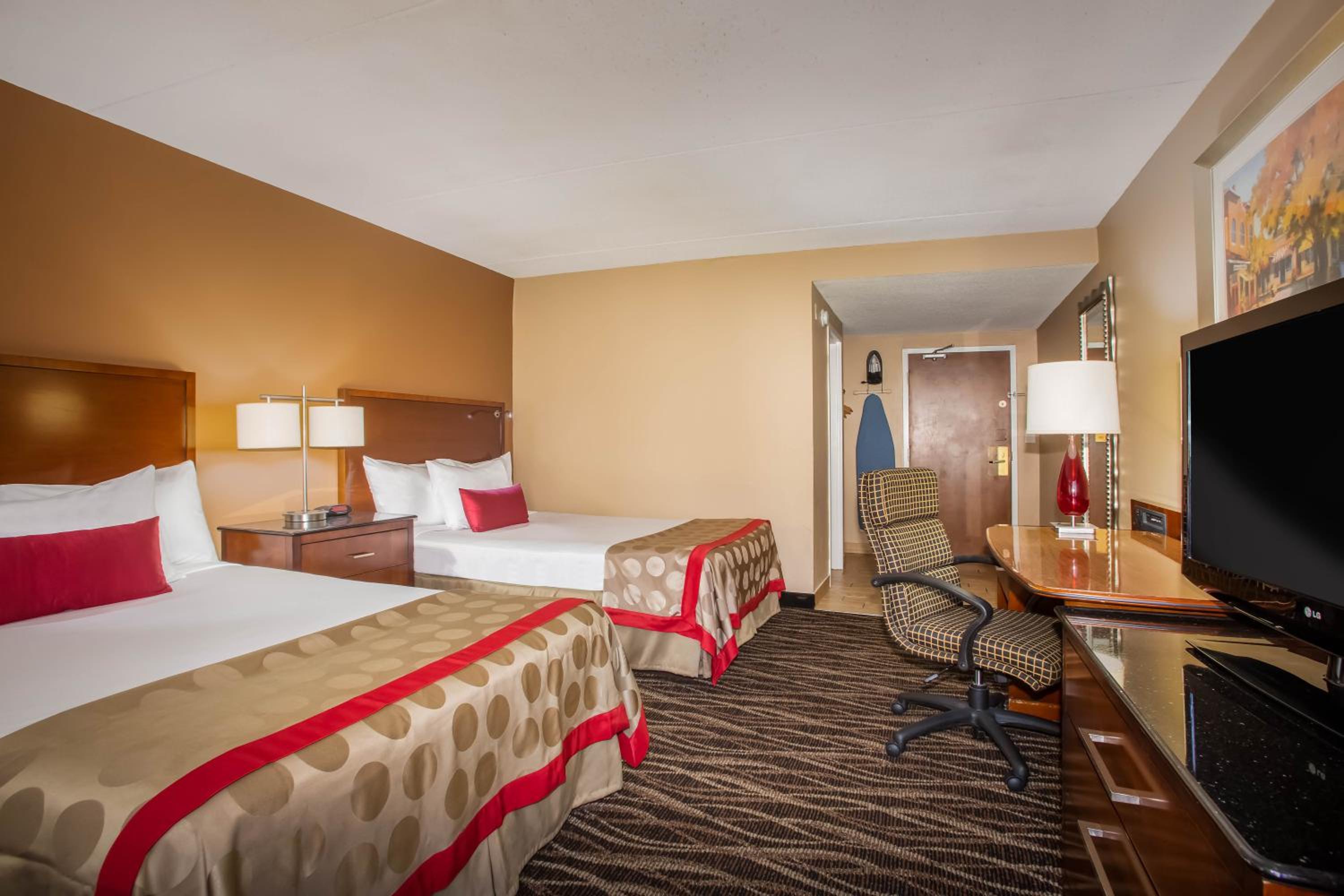 Double Room with Two Double Beds - Non-Smoking - Photo 3