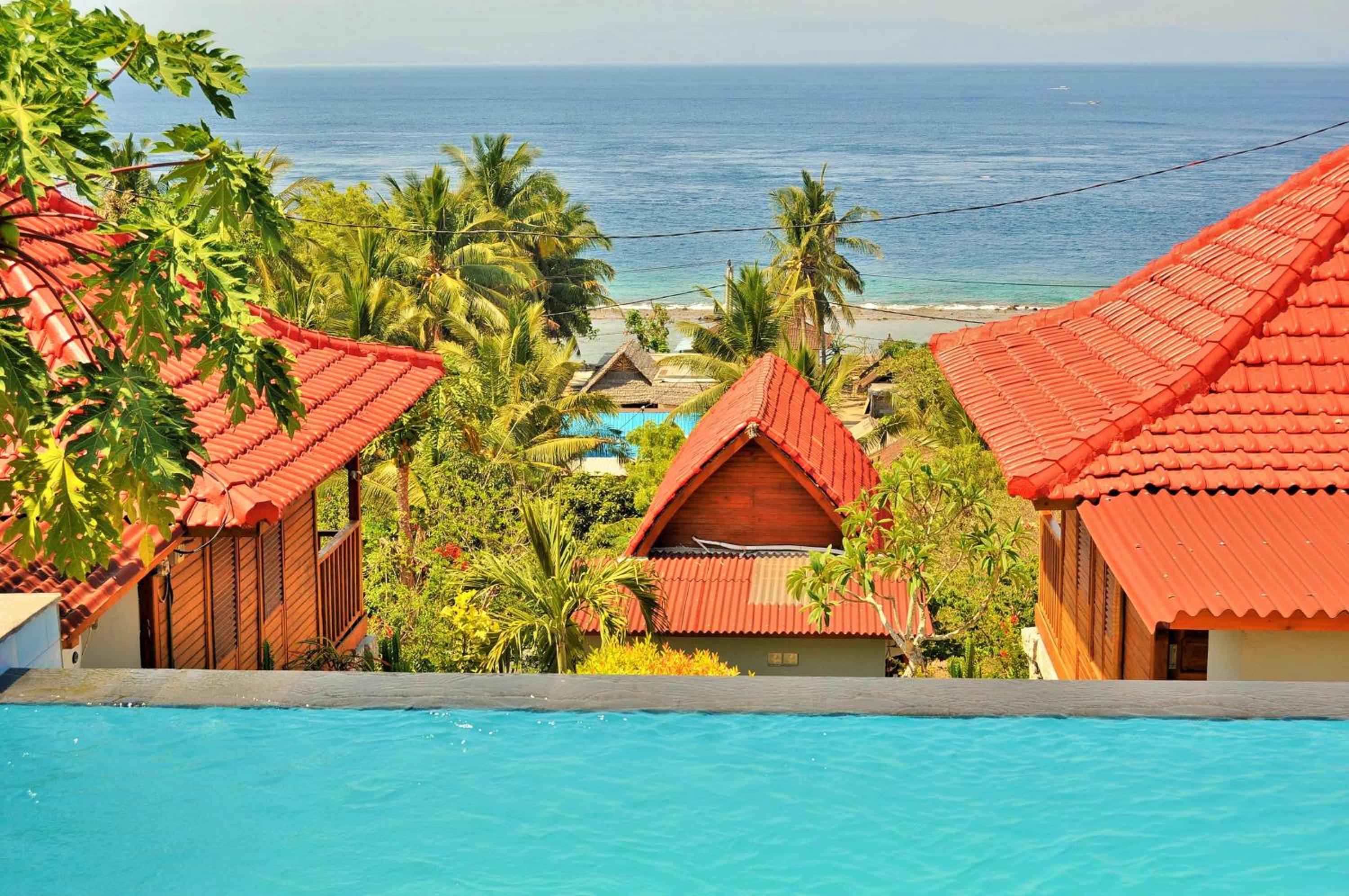 Deluxe Bungalow with Ocean and Agung Mount View - Photo 22