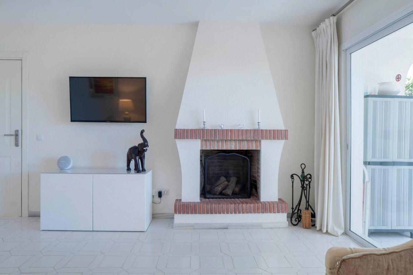 Apartamento con vista al jardín