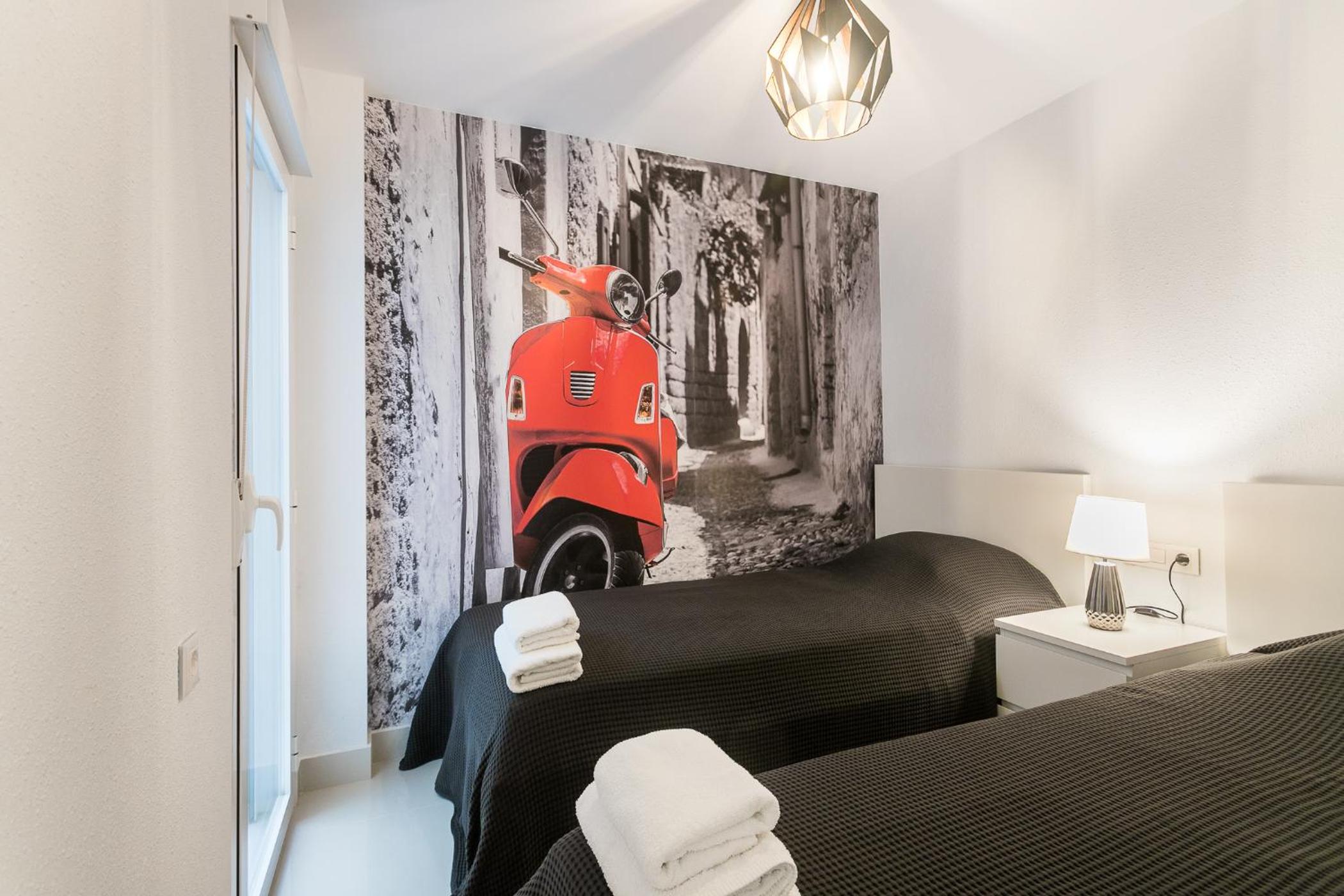 Apartamento de dos habitaciones
