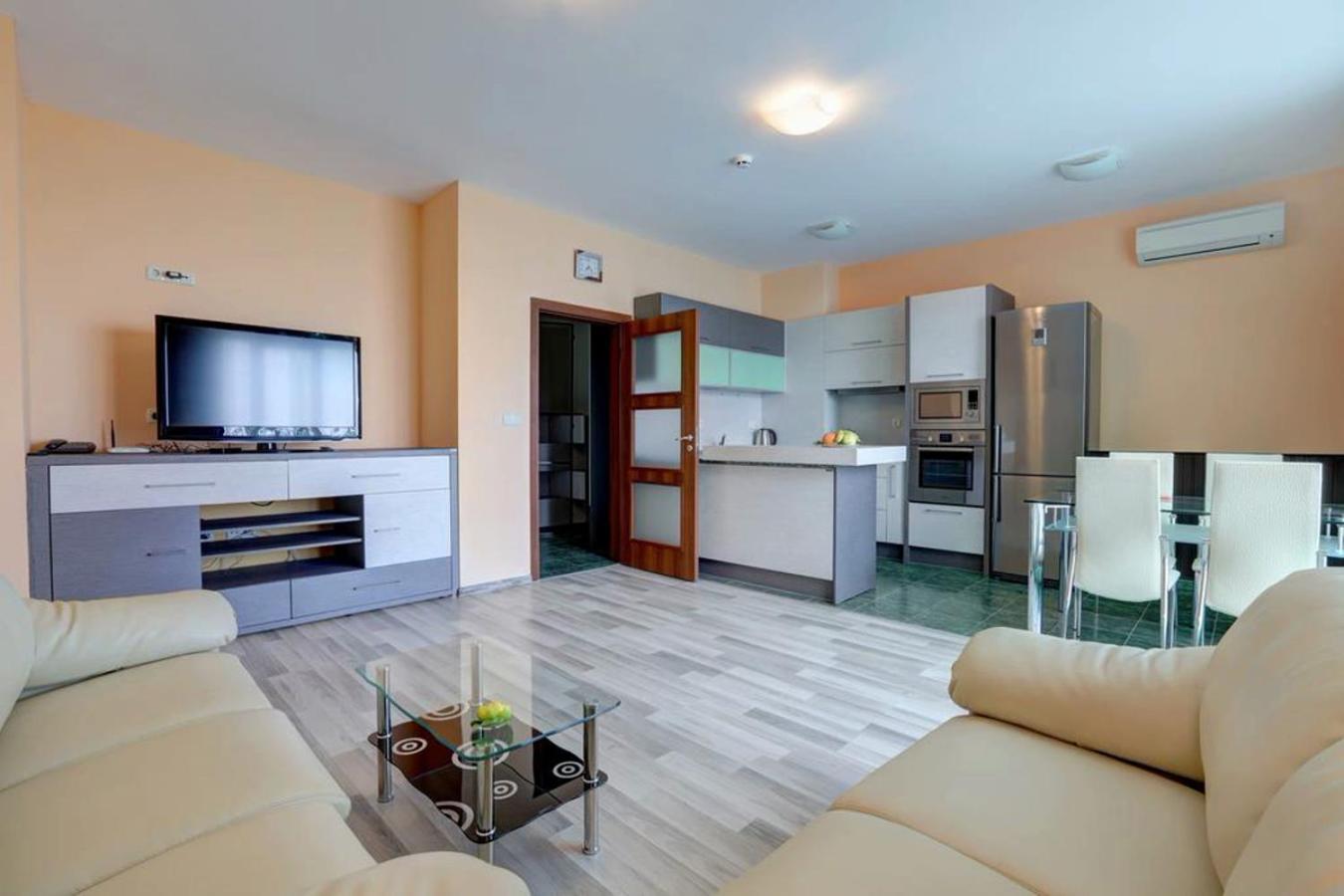 One-Bedroom Apartment with Balcony and Sea View