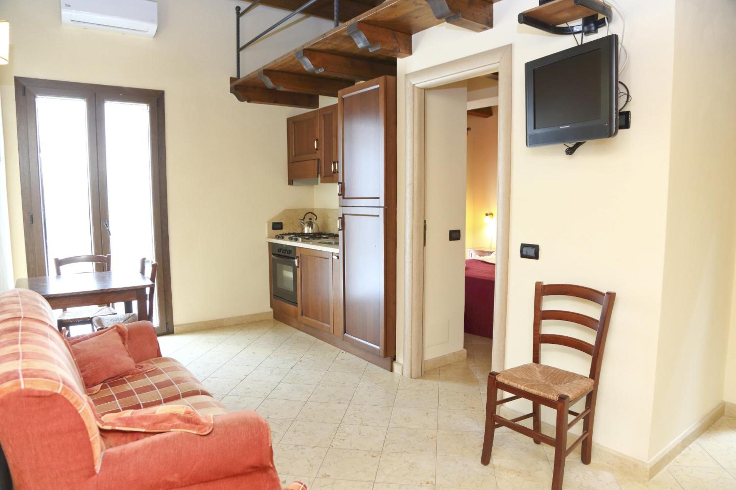 One-Bedroom Apartment with Balcony