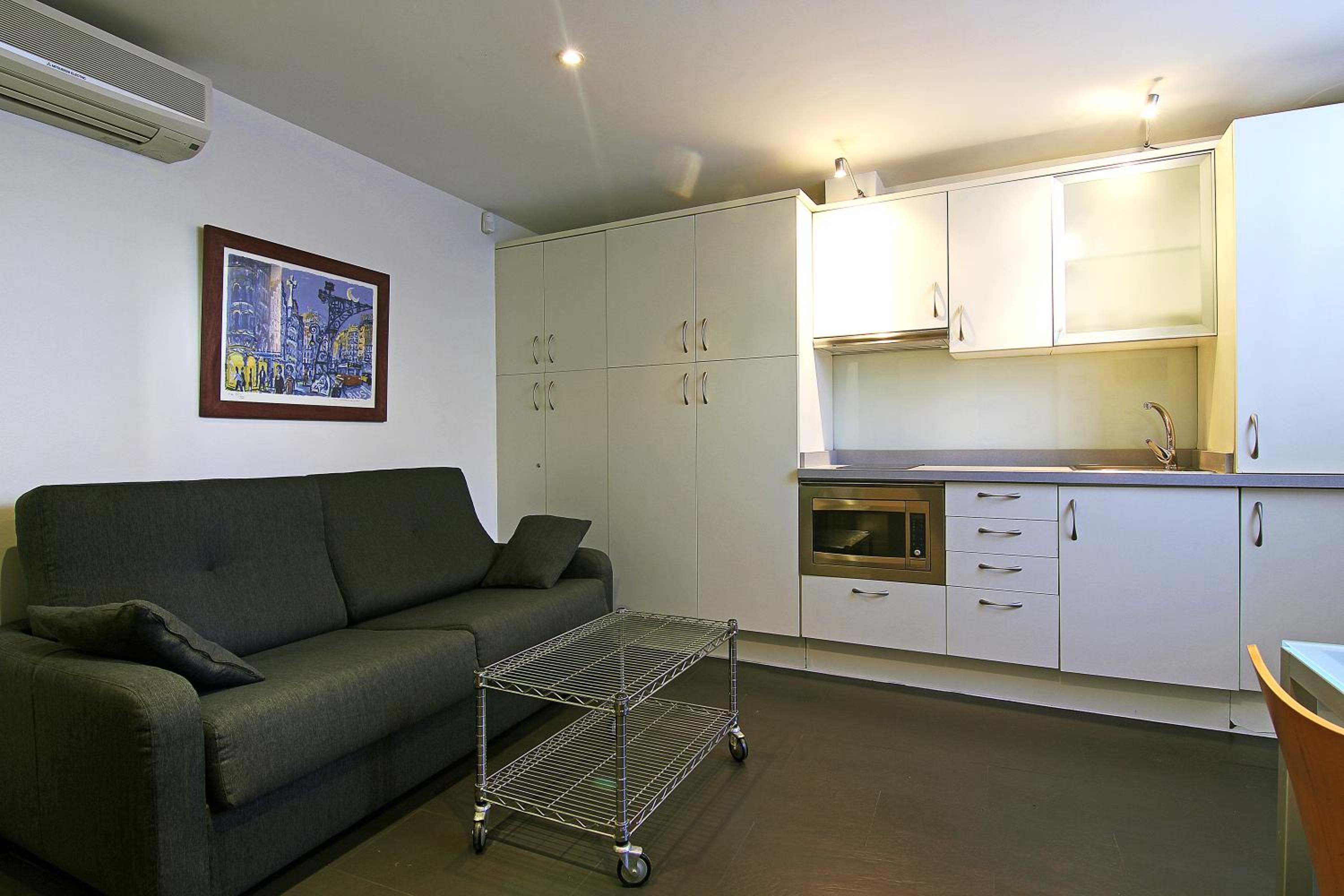 One-Bedroom Apartment with Terrace - Calle de les Trompetes 4 photo 3