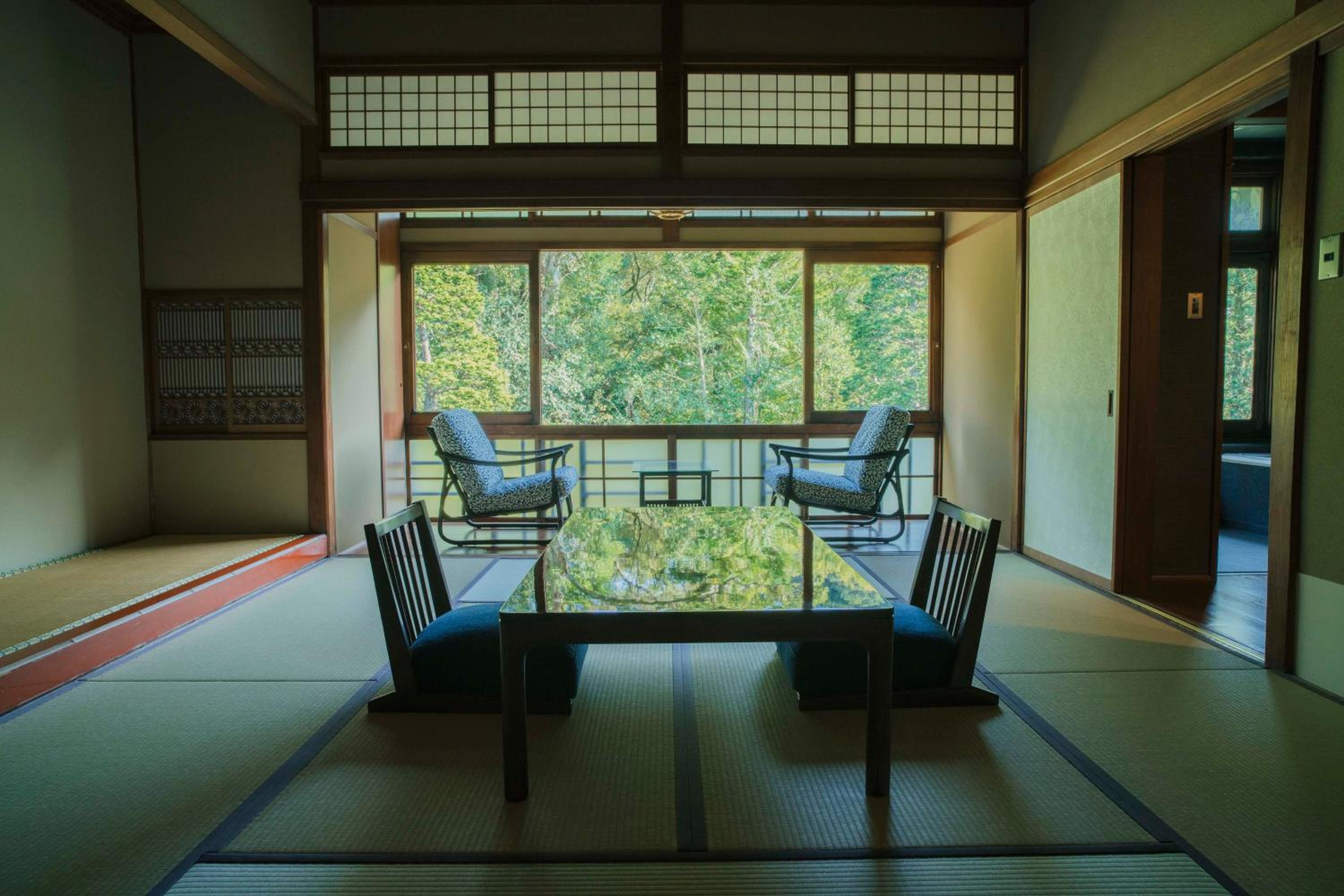 MATSUKAZE Room with Tatami Area and Garden View