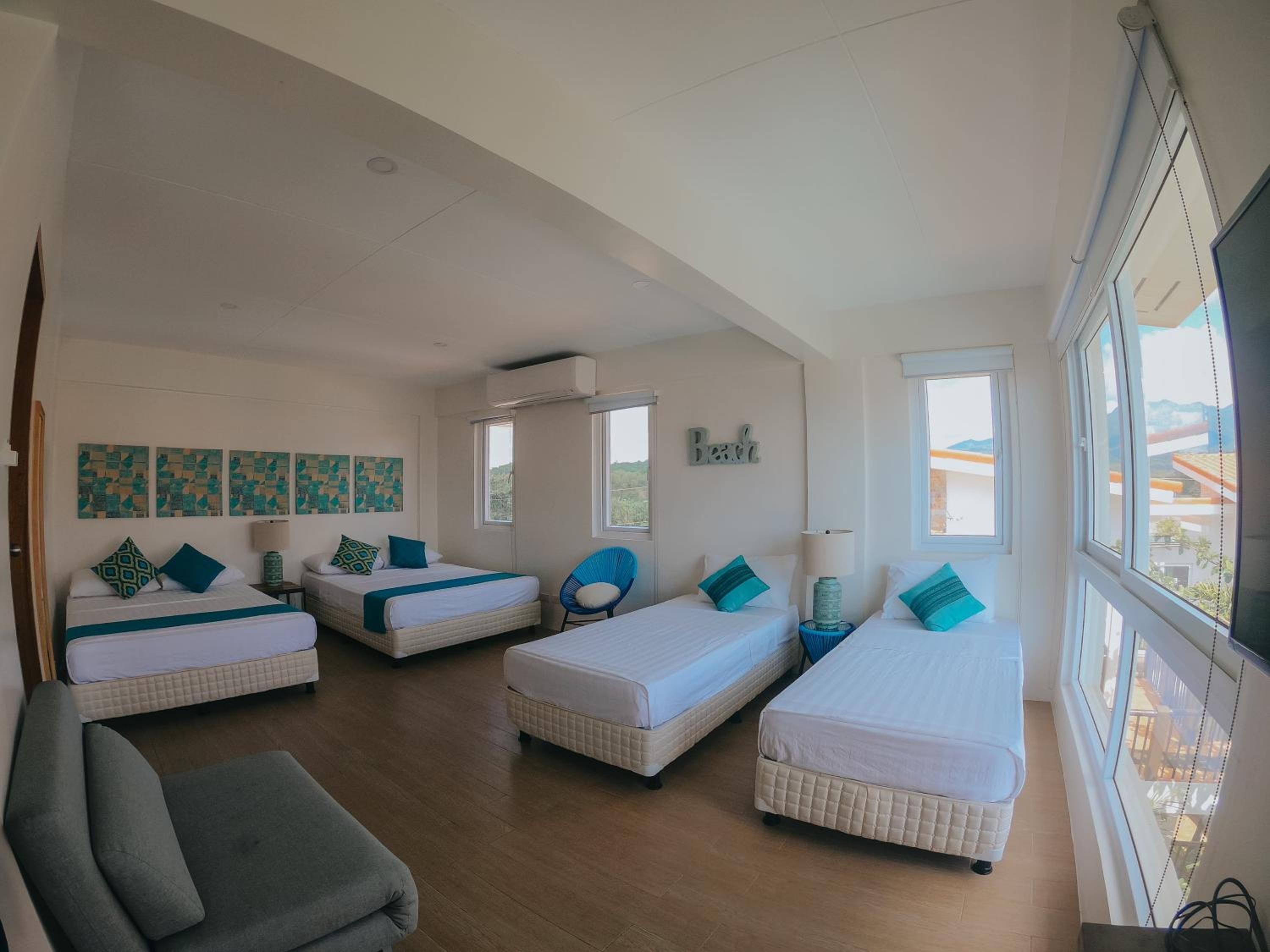 Family Room with Pool View