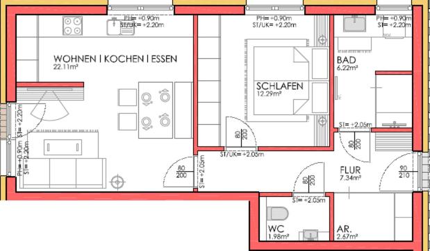 One-Bedroom Apartment photo 3