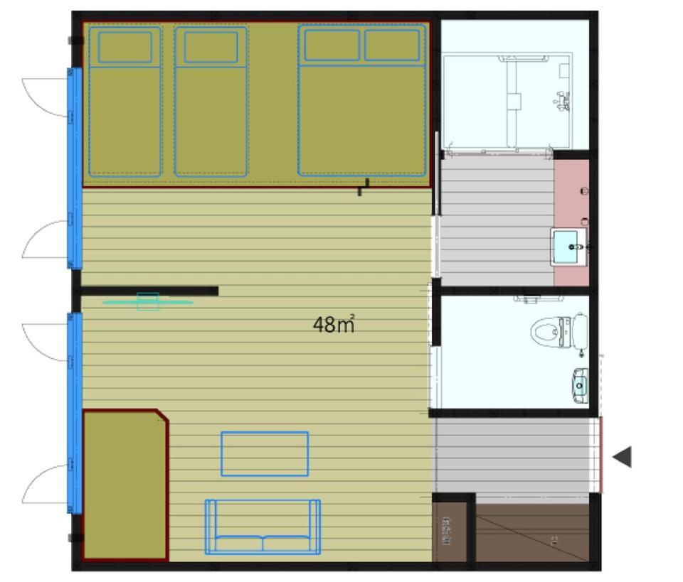 Quadruple Room(More Than 3 People) photo 2