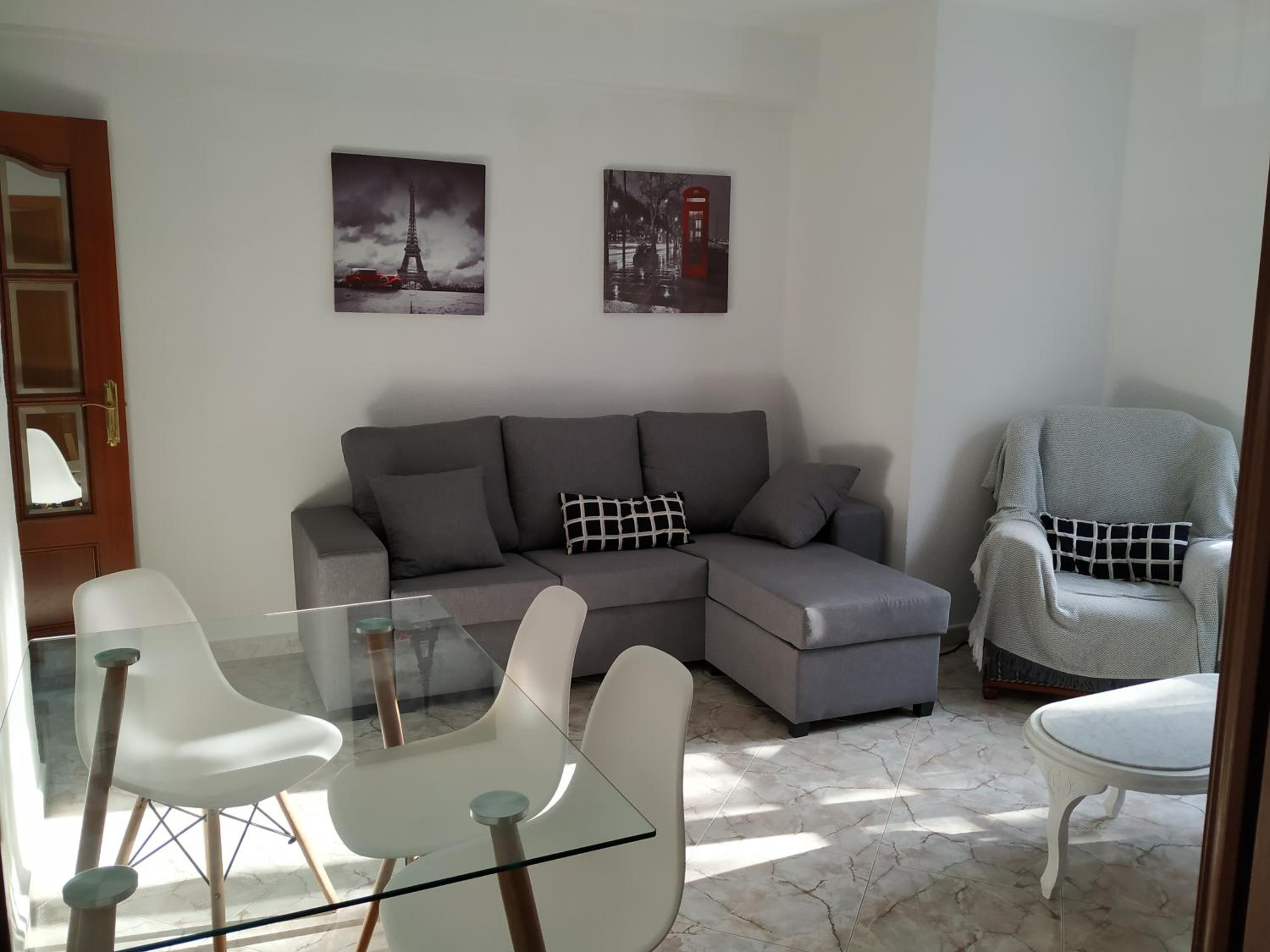 Apartamento de dos habitaciones