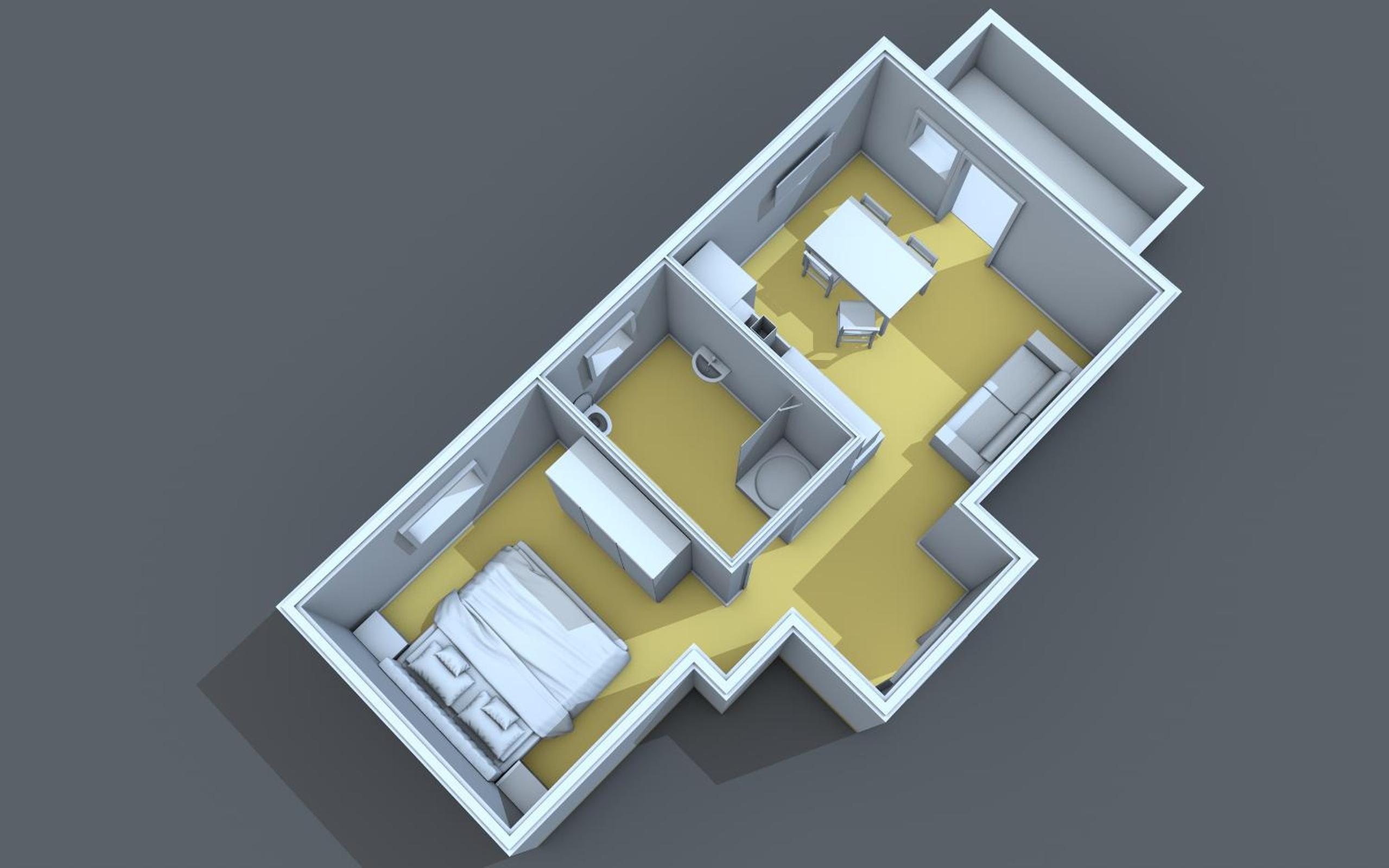 One-Bedroom Apartment photo 3