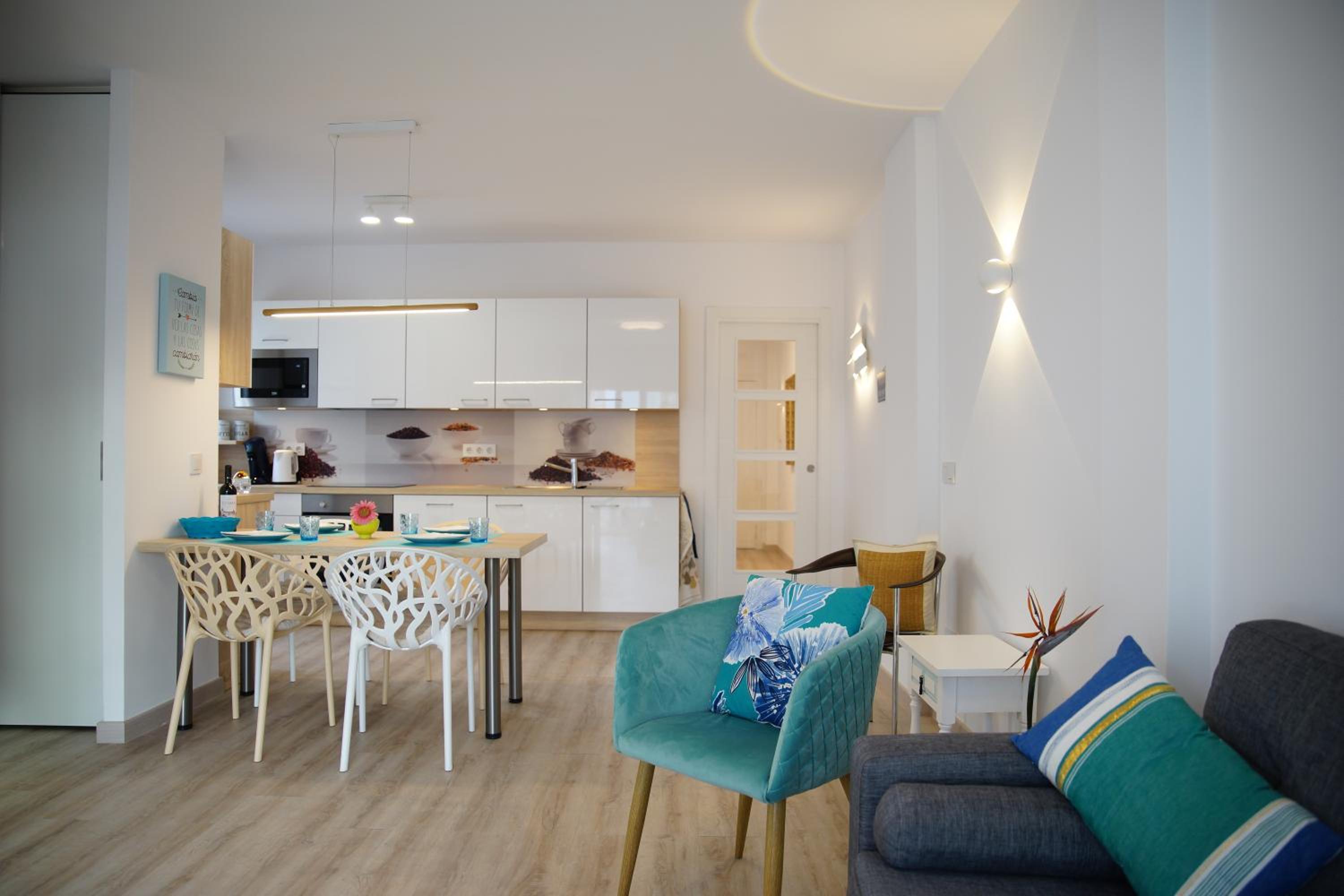 Apartamento de dos habitaciones