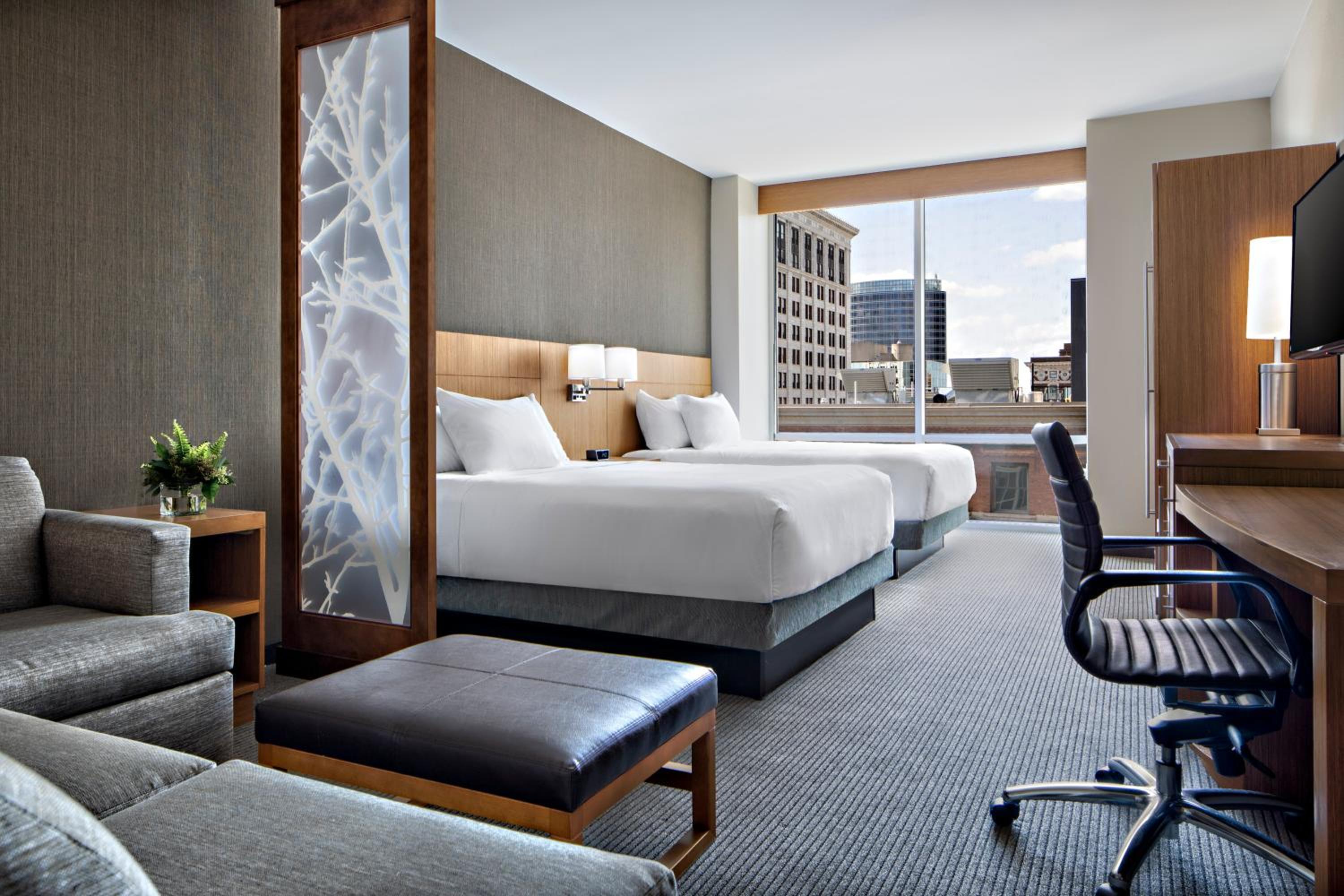 Standard Queen Room with Two Queen Beds and Sofa Bed - Photo 1