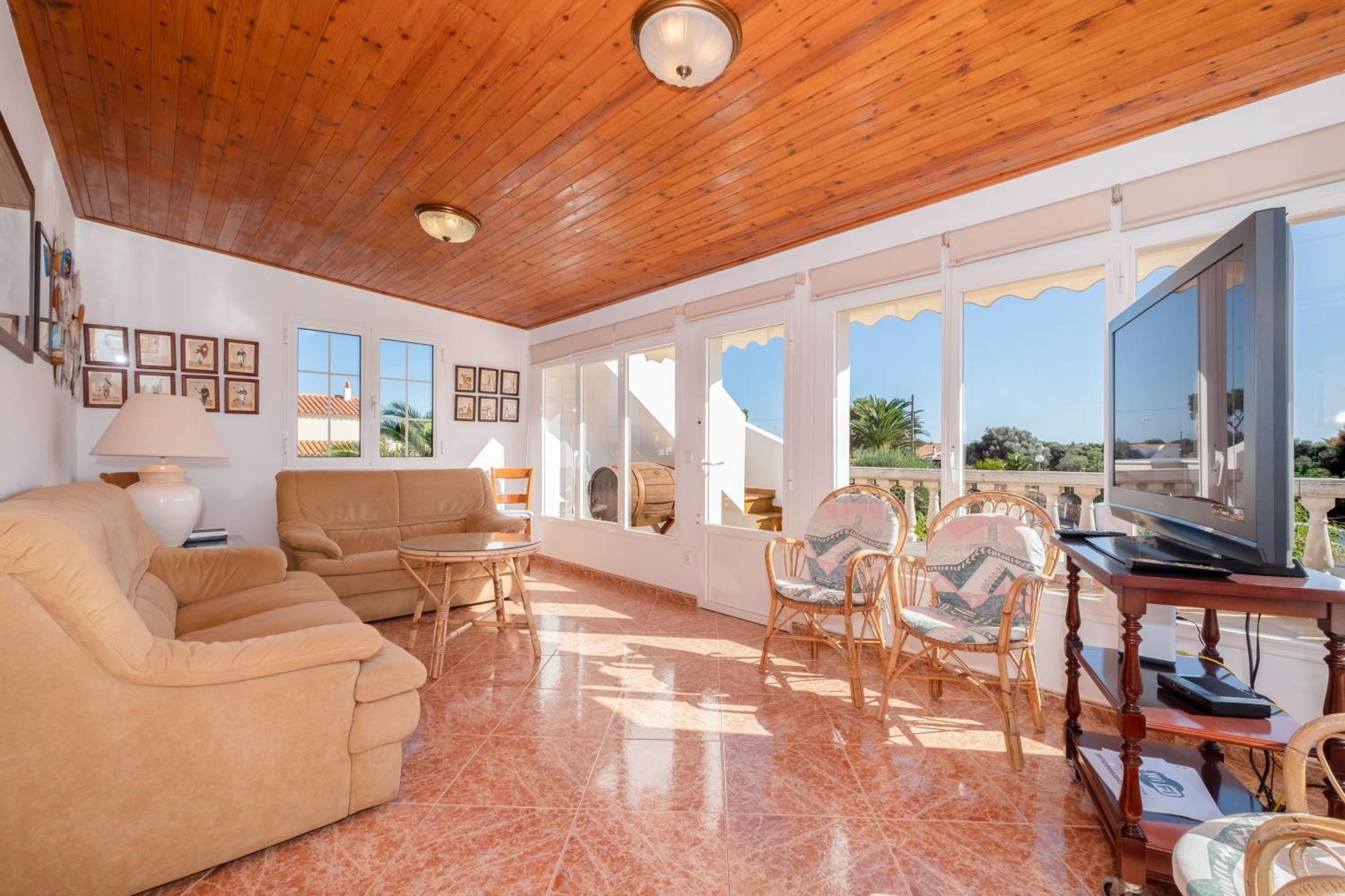 Villa con vistas al jardín