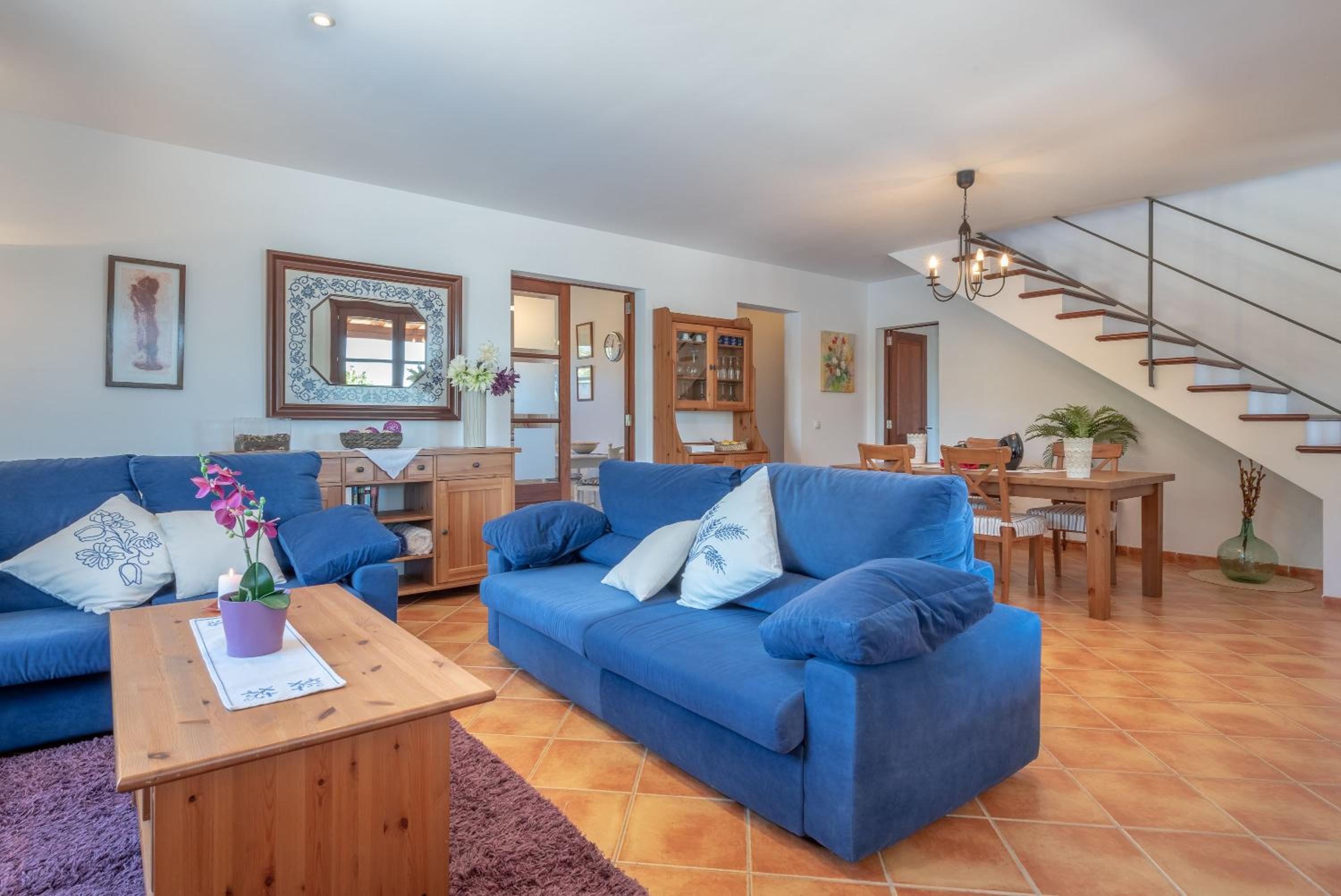 Villa con vistas al jardín