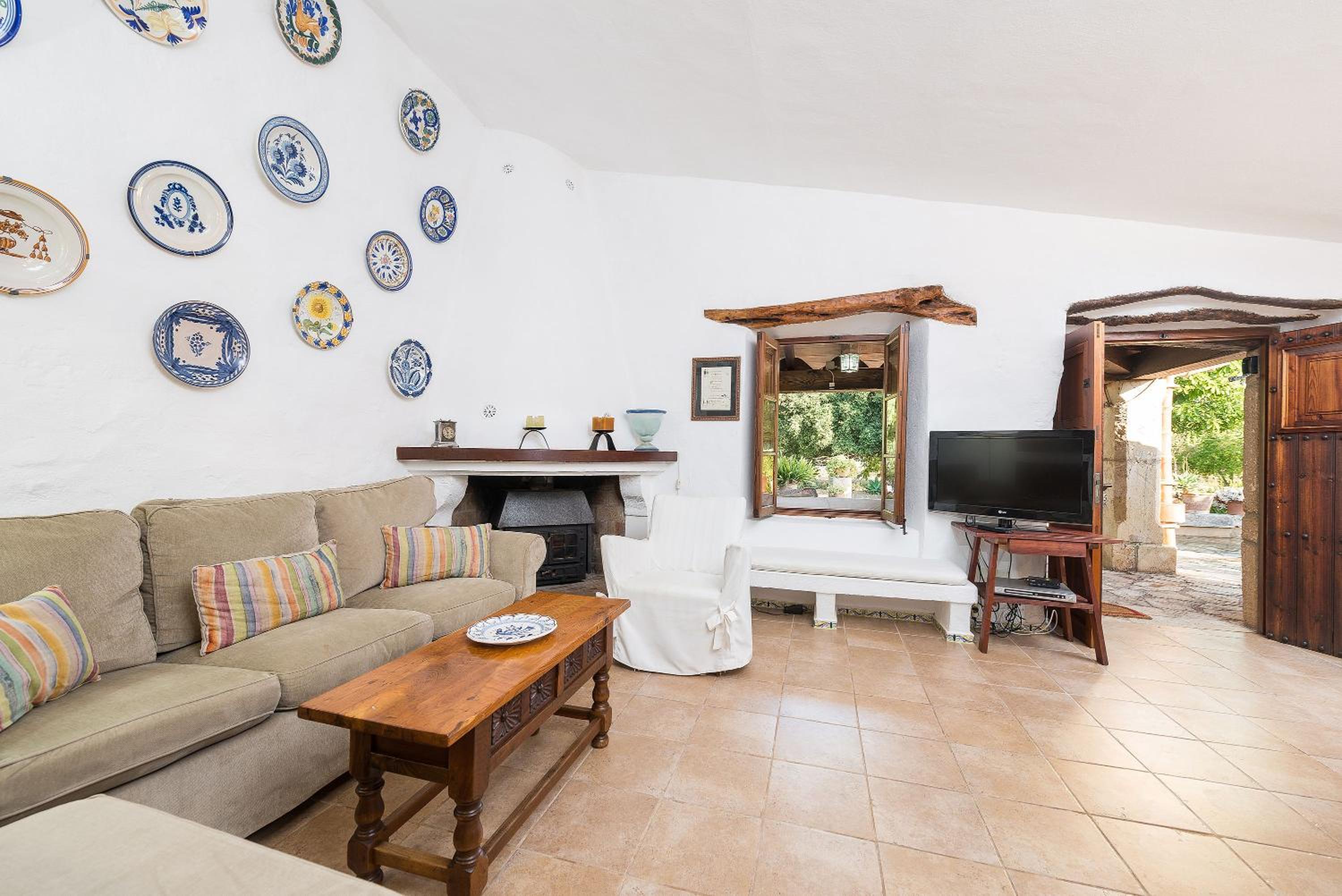 Villa con vistas al jardín