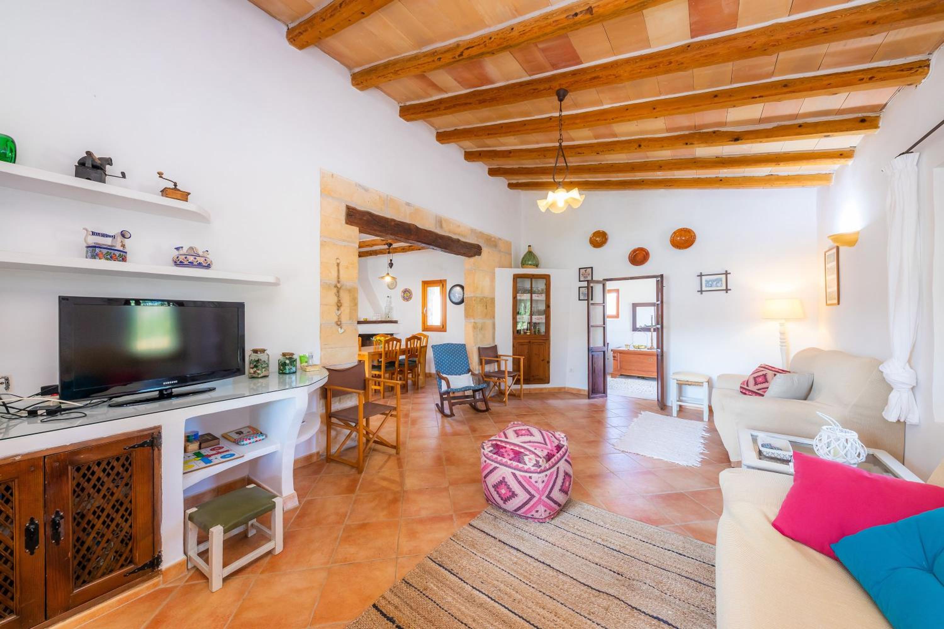 Villa con vistas al jardín