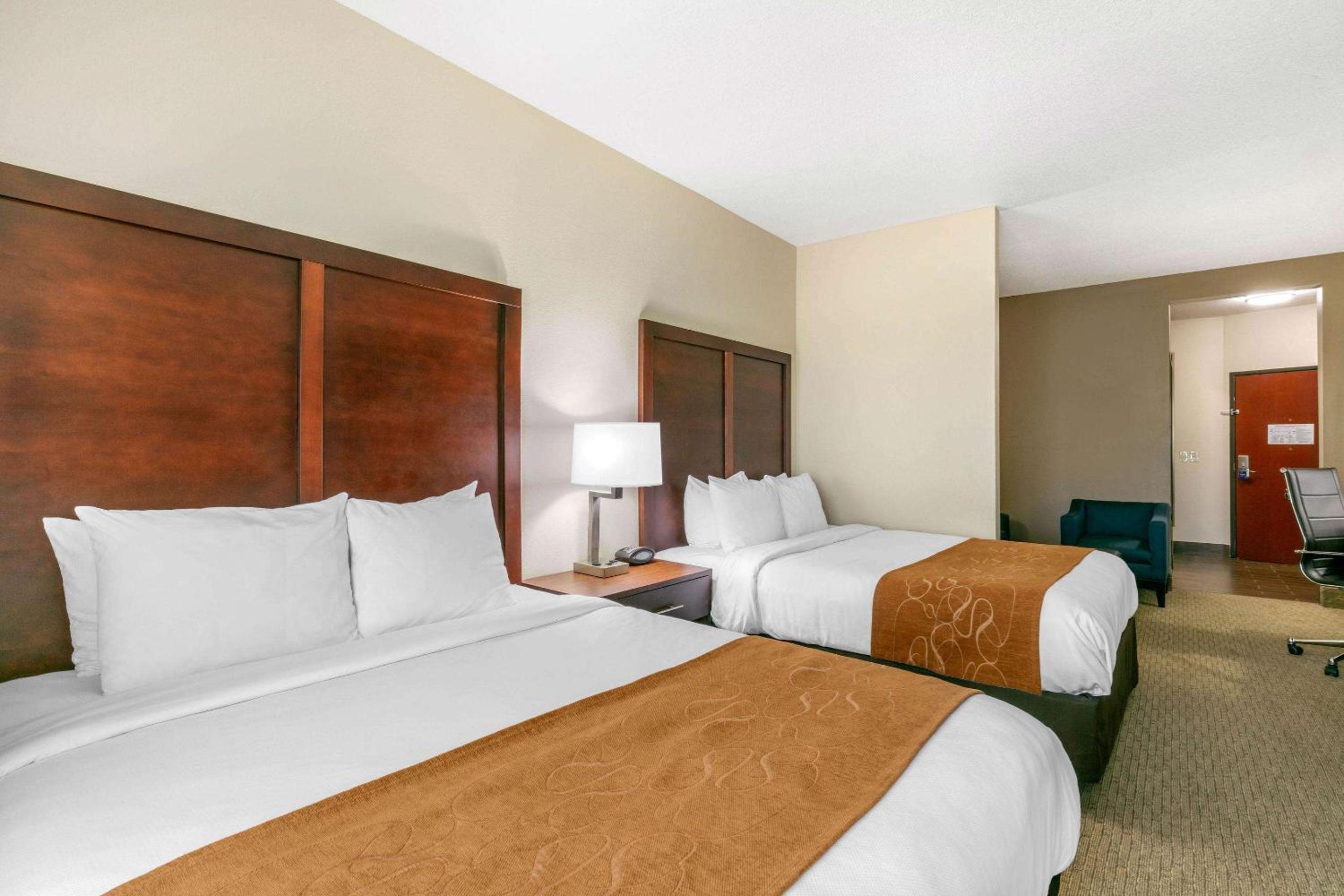 Queen Suite with Two Queen Beds and Sofa Bed - Non-Smoking - Photo 1