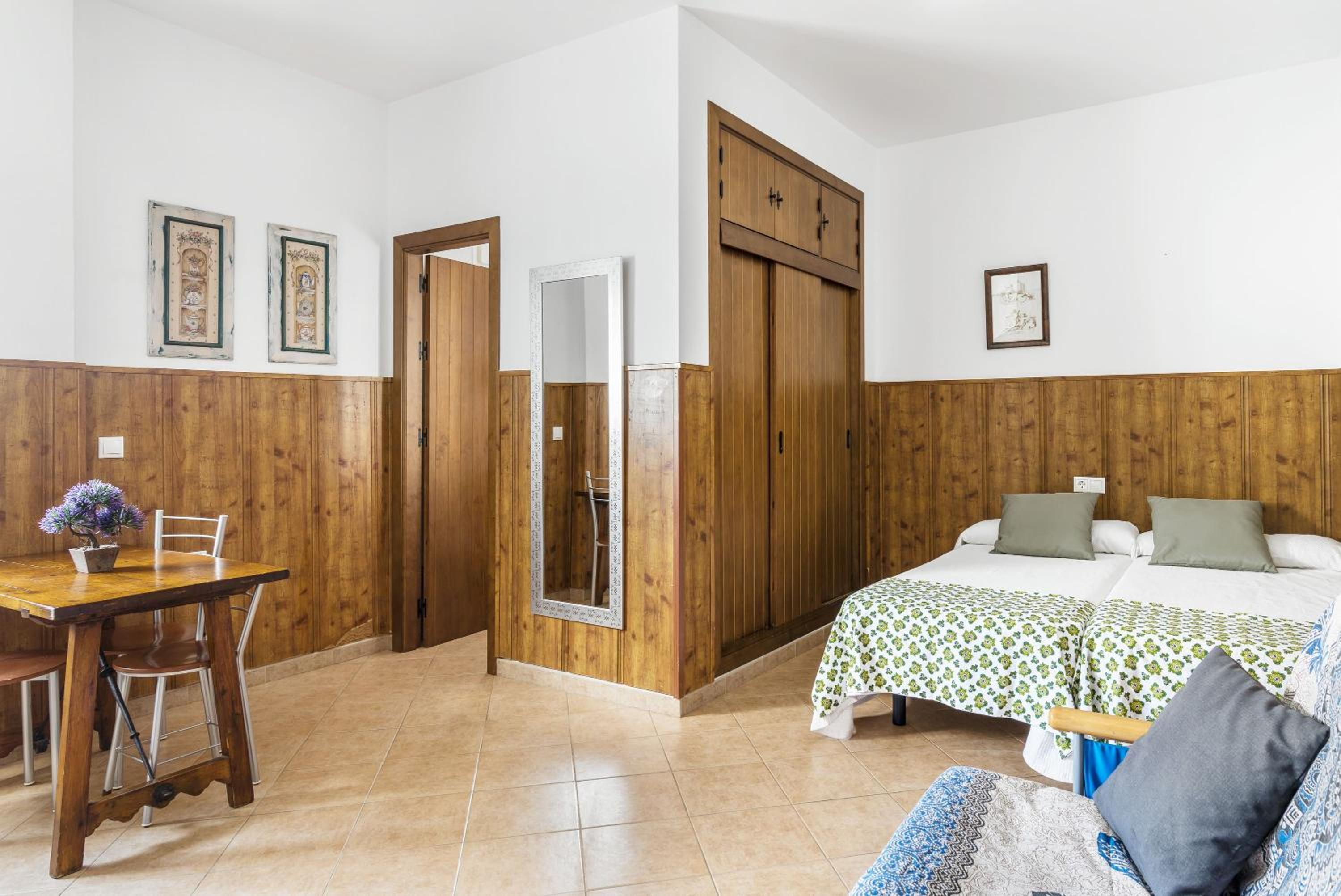 Apartamento de una habitación superior