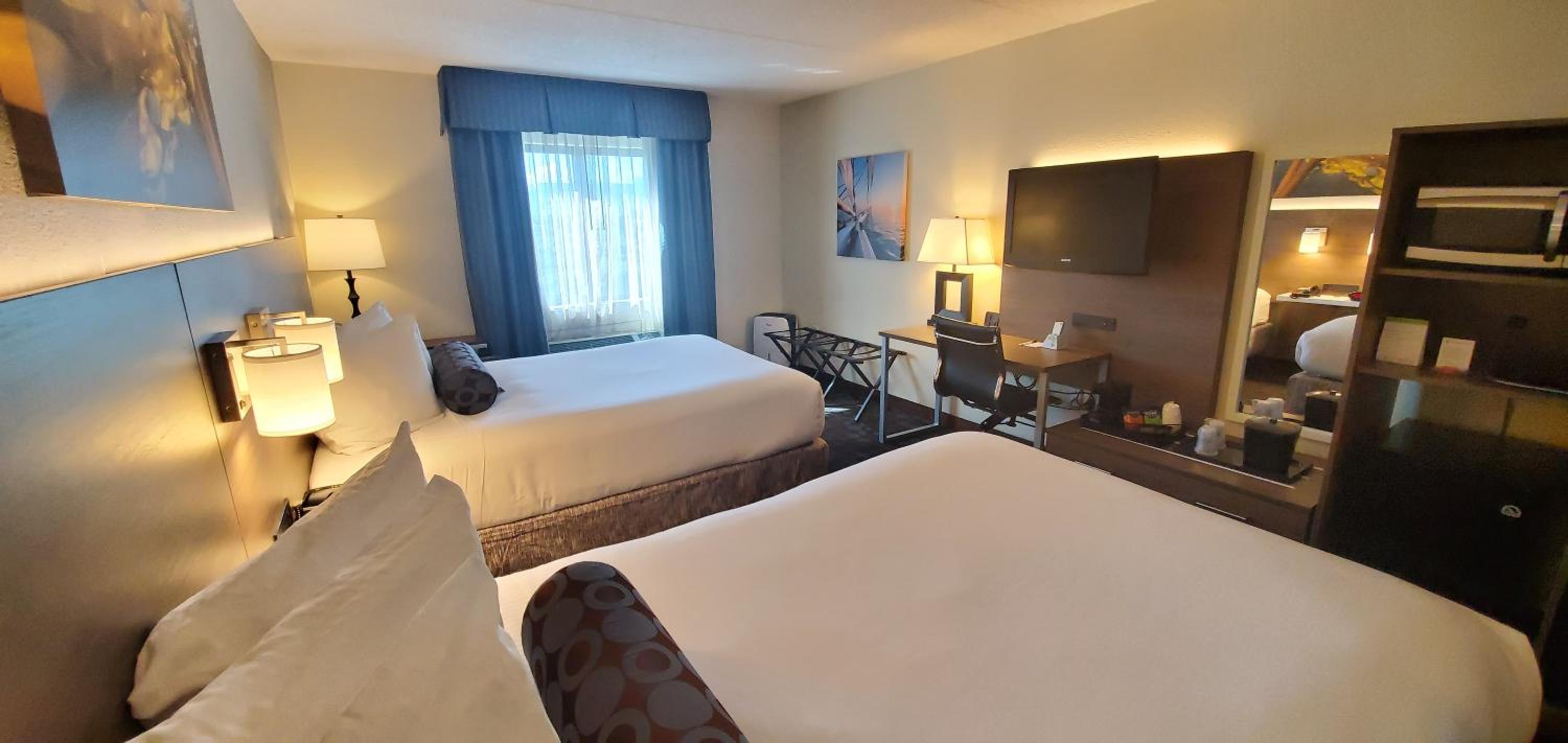 Double Room with Two Double Beds - Non-Smoking - Photo 6
