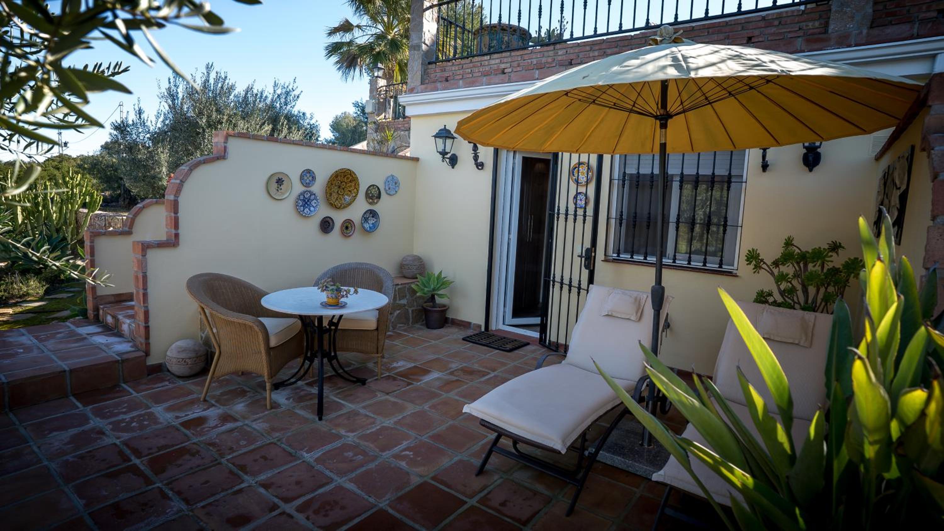 Estudio con terraza