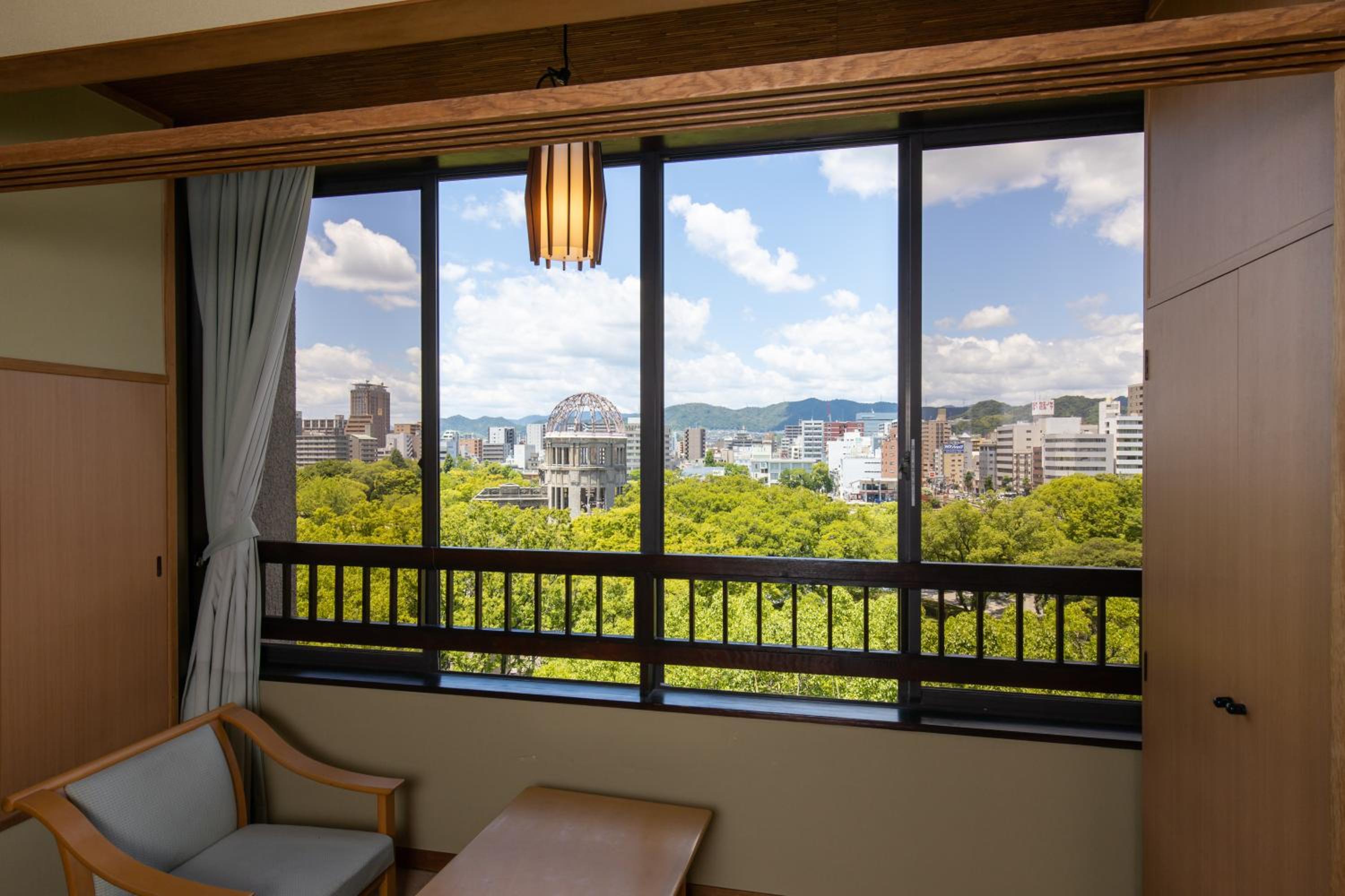 Japanese-Style Room with Dome View