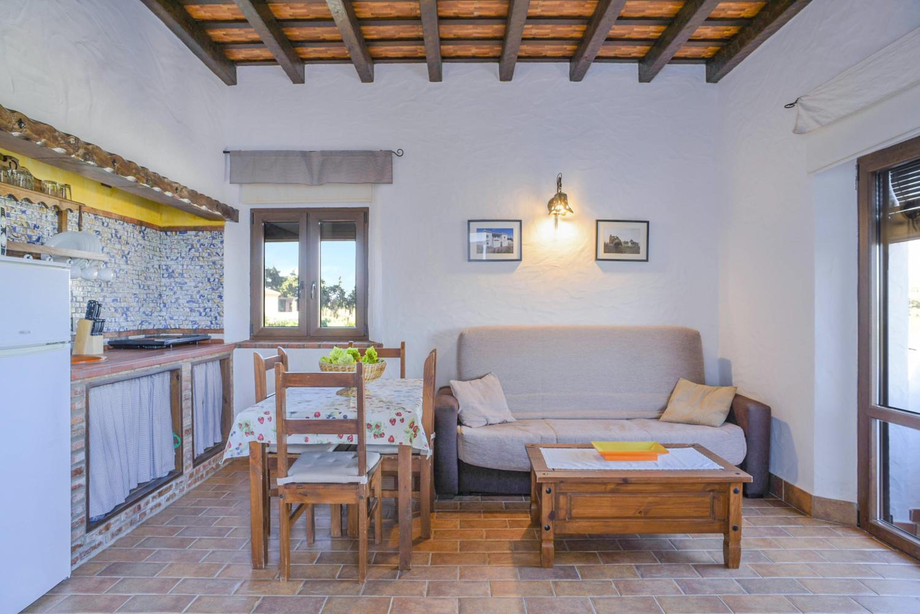 Apartamento de un dormitorio superior con balcón