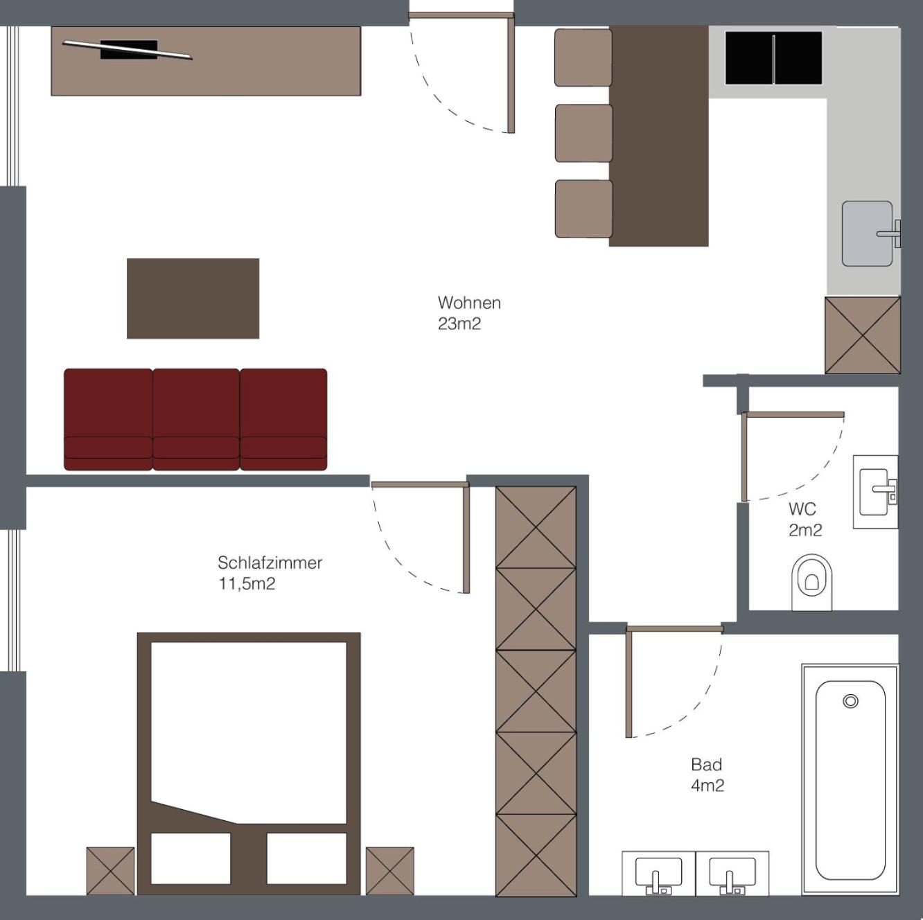 One-Bedroom Apartment
