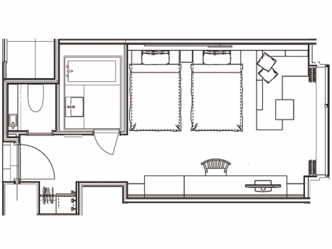 Comfort Twin Room - Non Smoking - (New) Orinkaku Wing - Photo 2