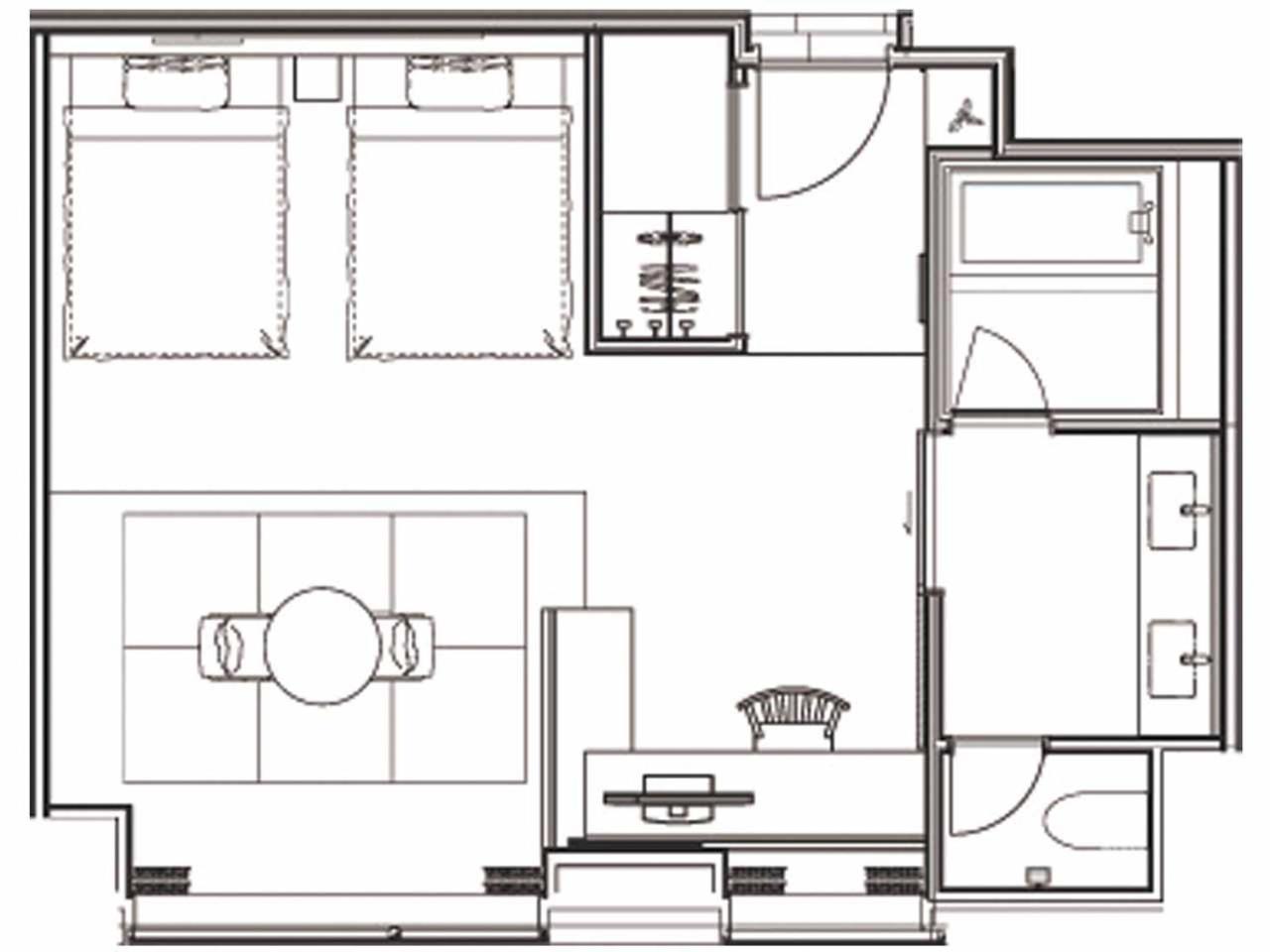 Premiere Twin Room - Non Smoking - (New) Orinkaku Wing - Photo 3
