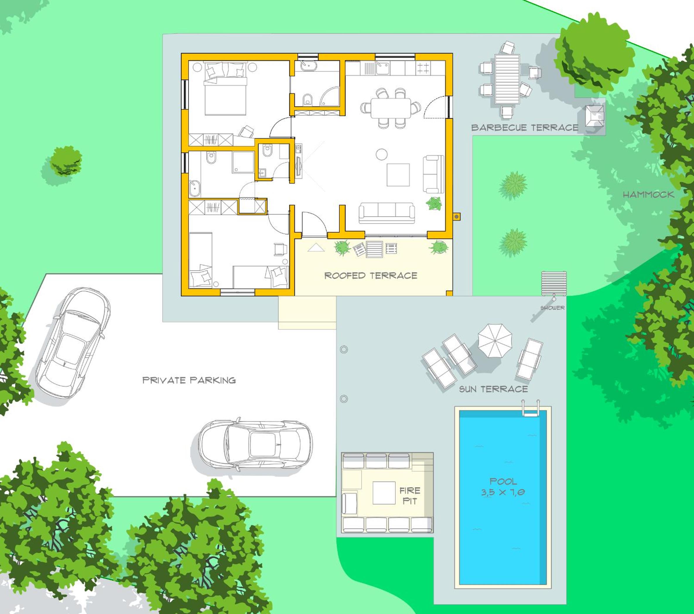Two-Bedroom Villa photo 3