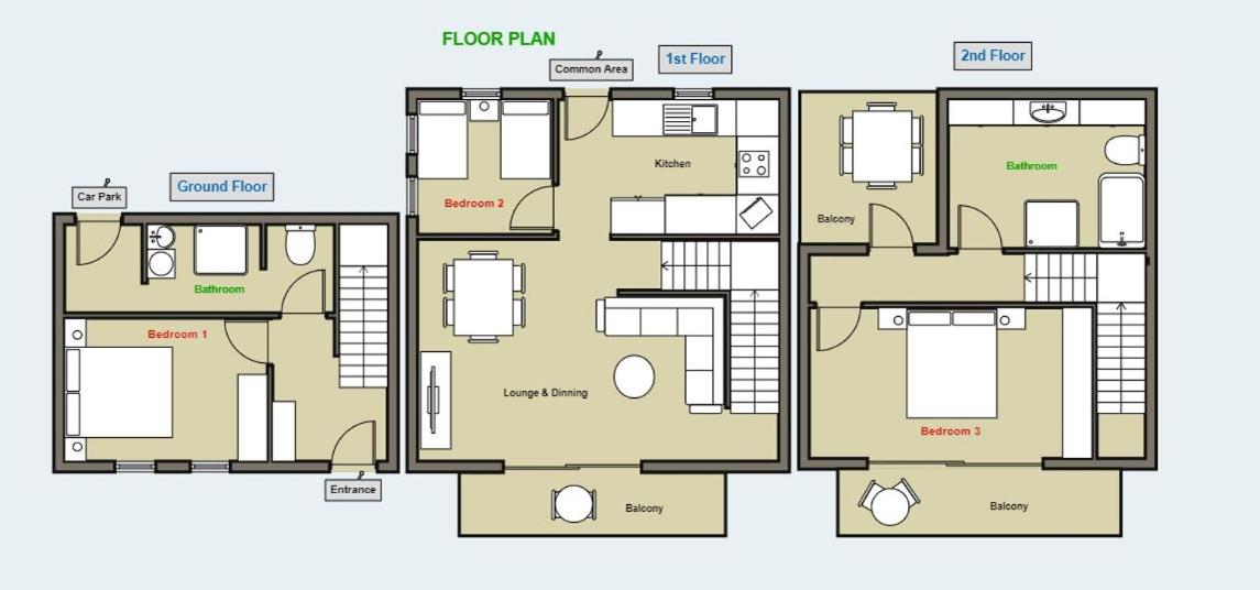 Terrace 3 - Three Bedroom Standard photo 2