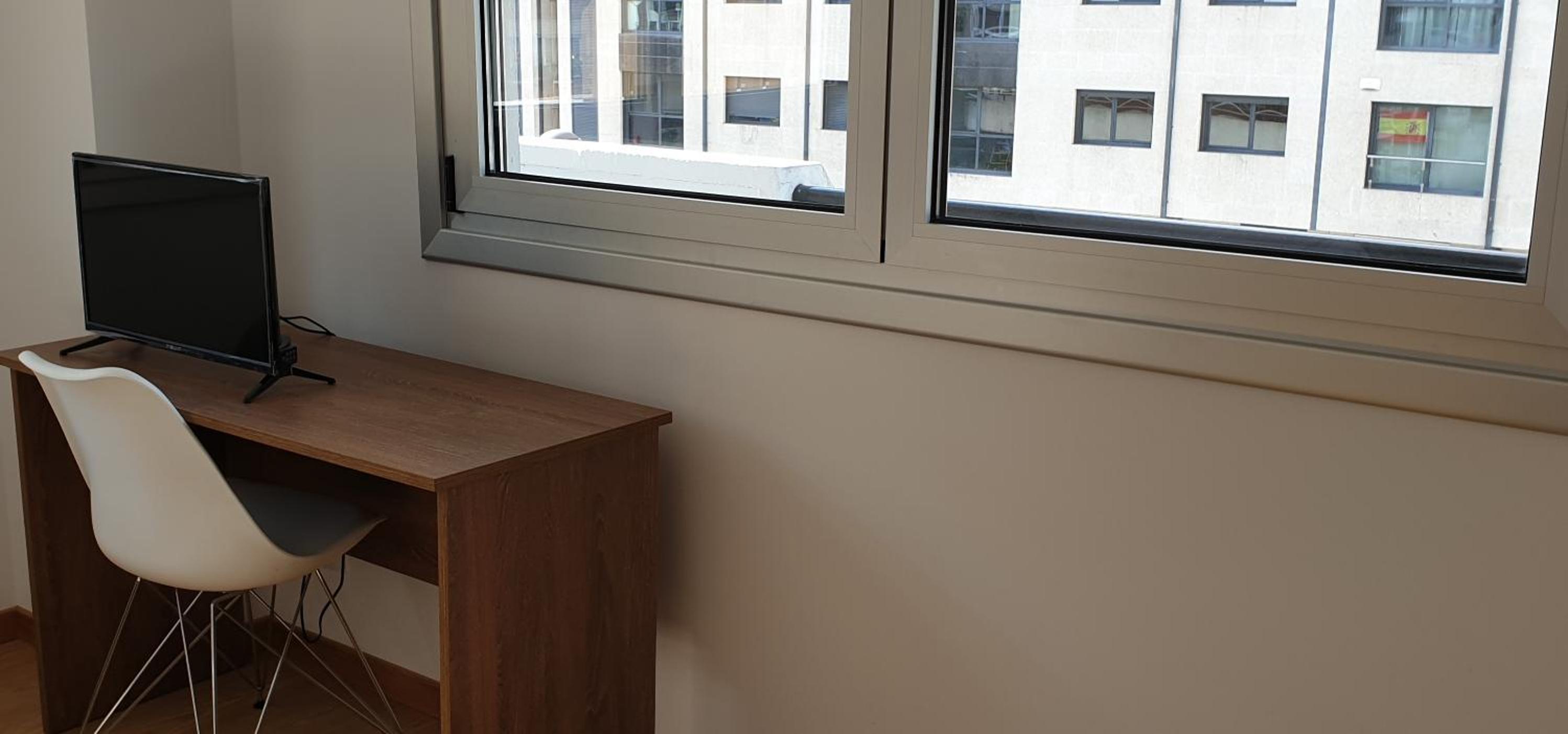 Habitación Doble con Terraza y Baño Compartido